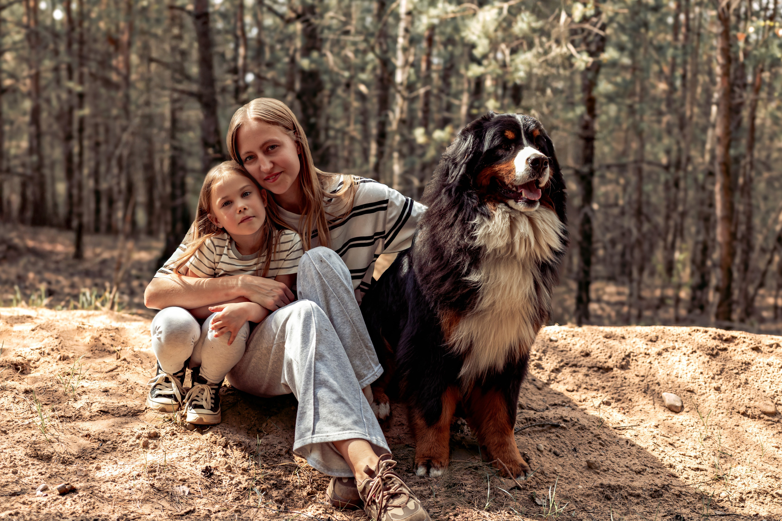 Семейная фотосессия в лесу