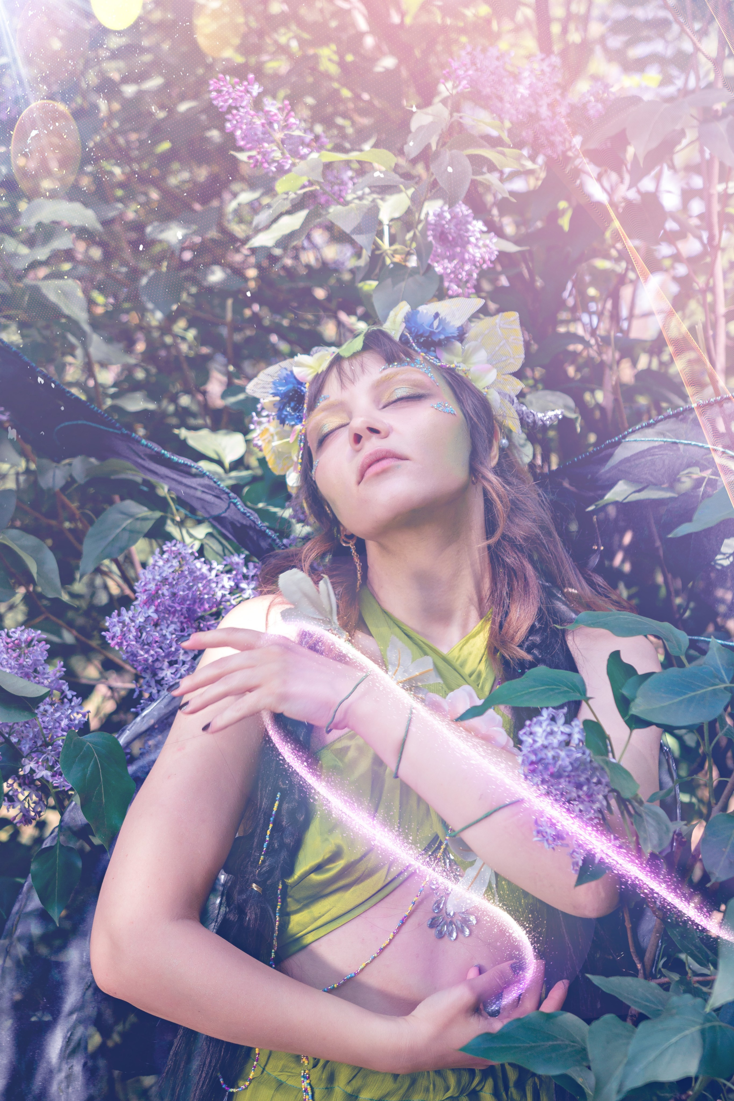 Фотосессия фей в Лошицком парке