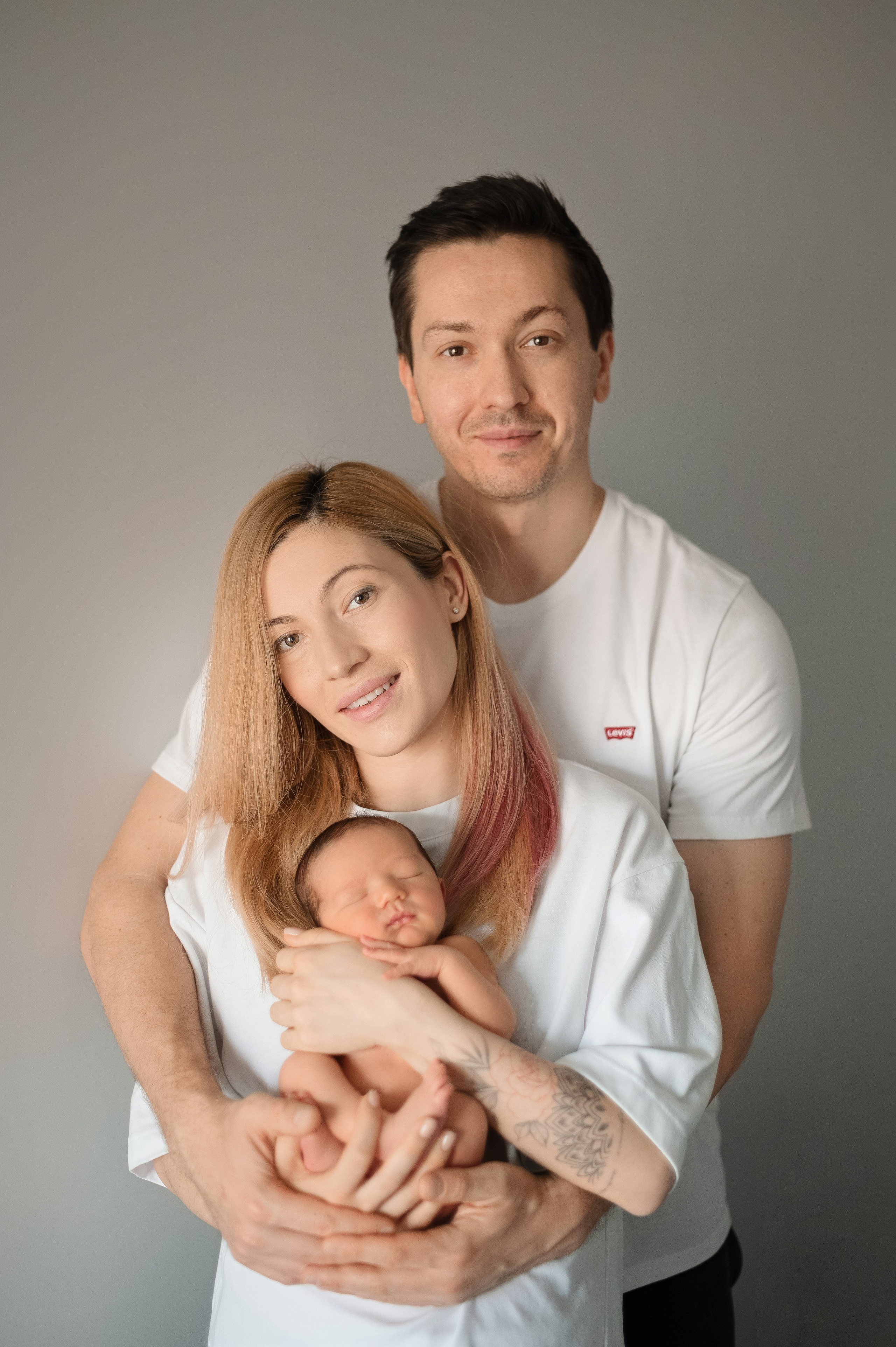 Кадры с родителями. Фотограф новорождённых в Сочи Наталия Дмитриева