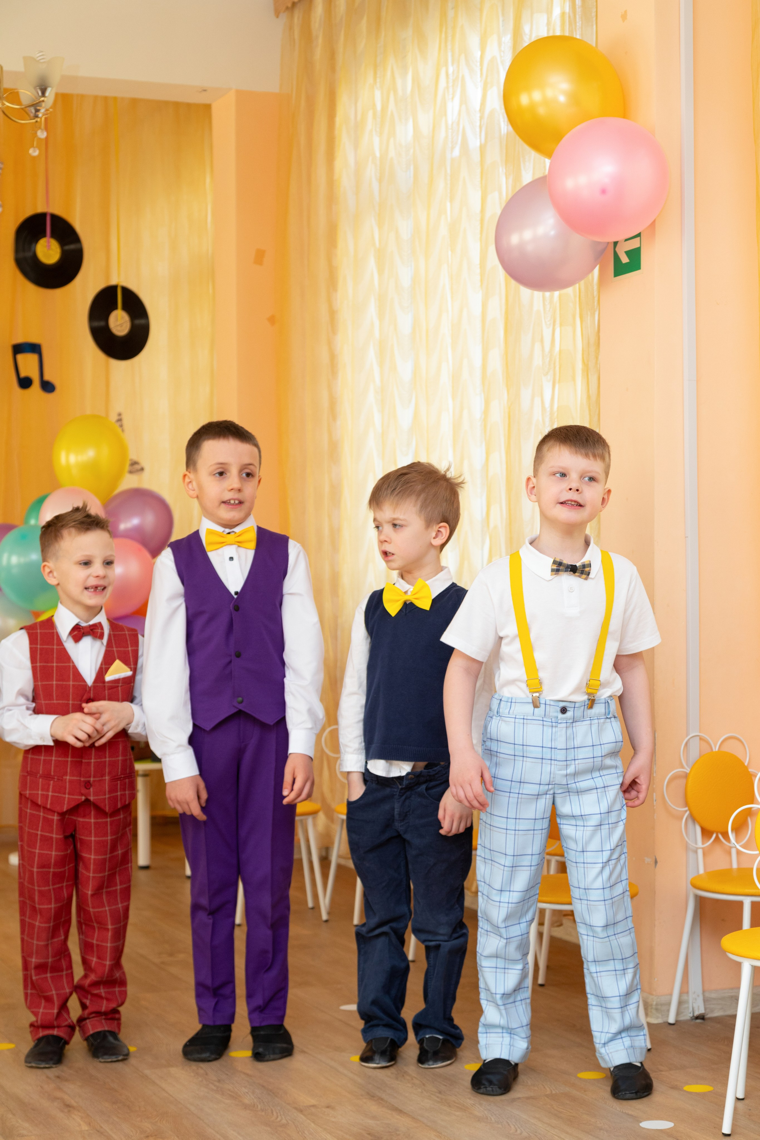 Выпускной в детском саду. Стиляги. Детский и контент фотограф Надя Волкова Санкт-Петербург