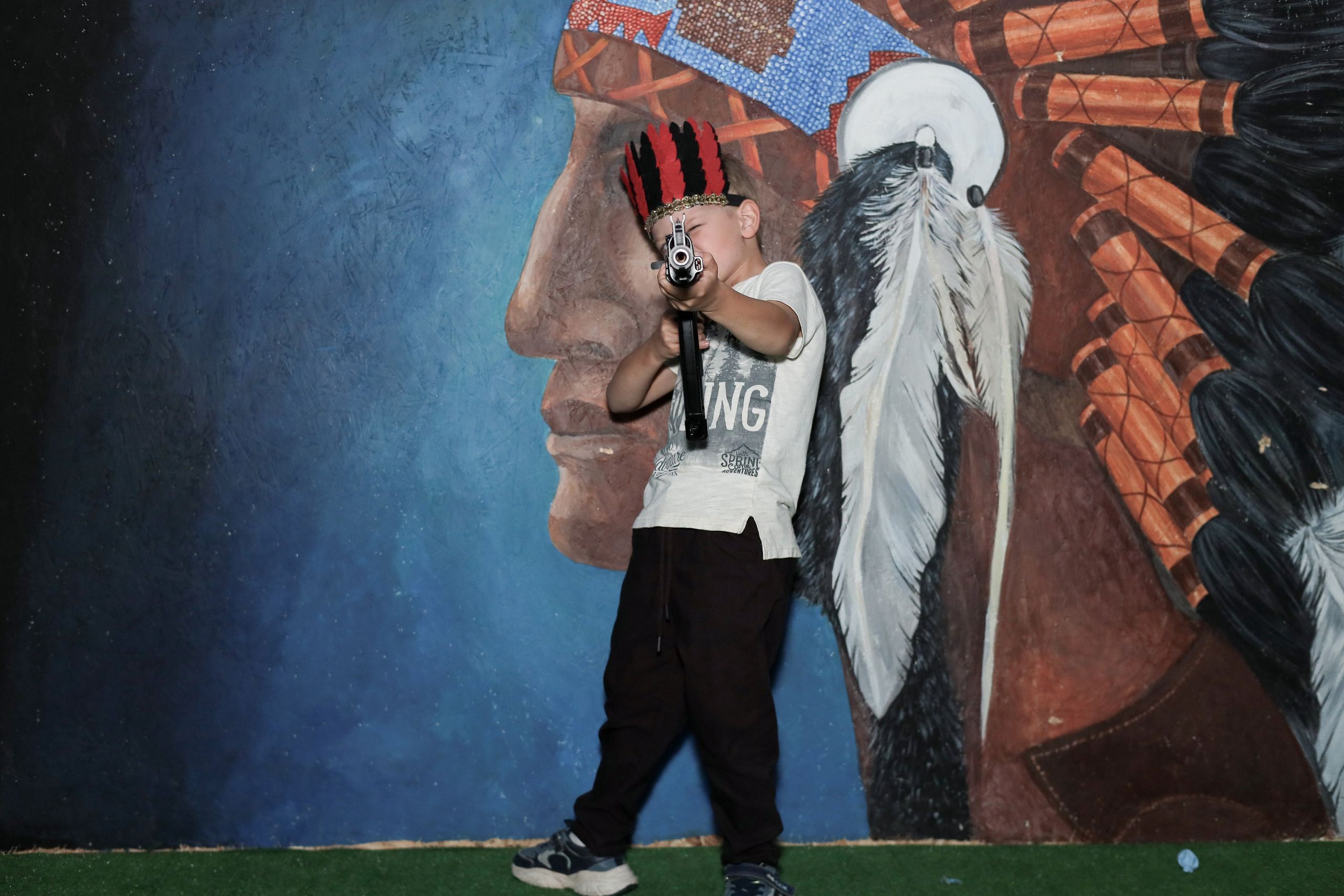 День рождение в стрелковом клубе. Фотограф Надршина Лилия