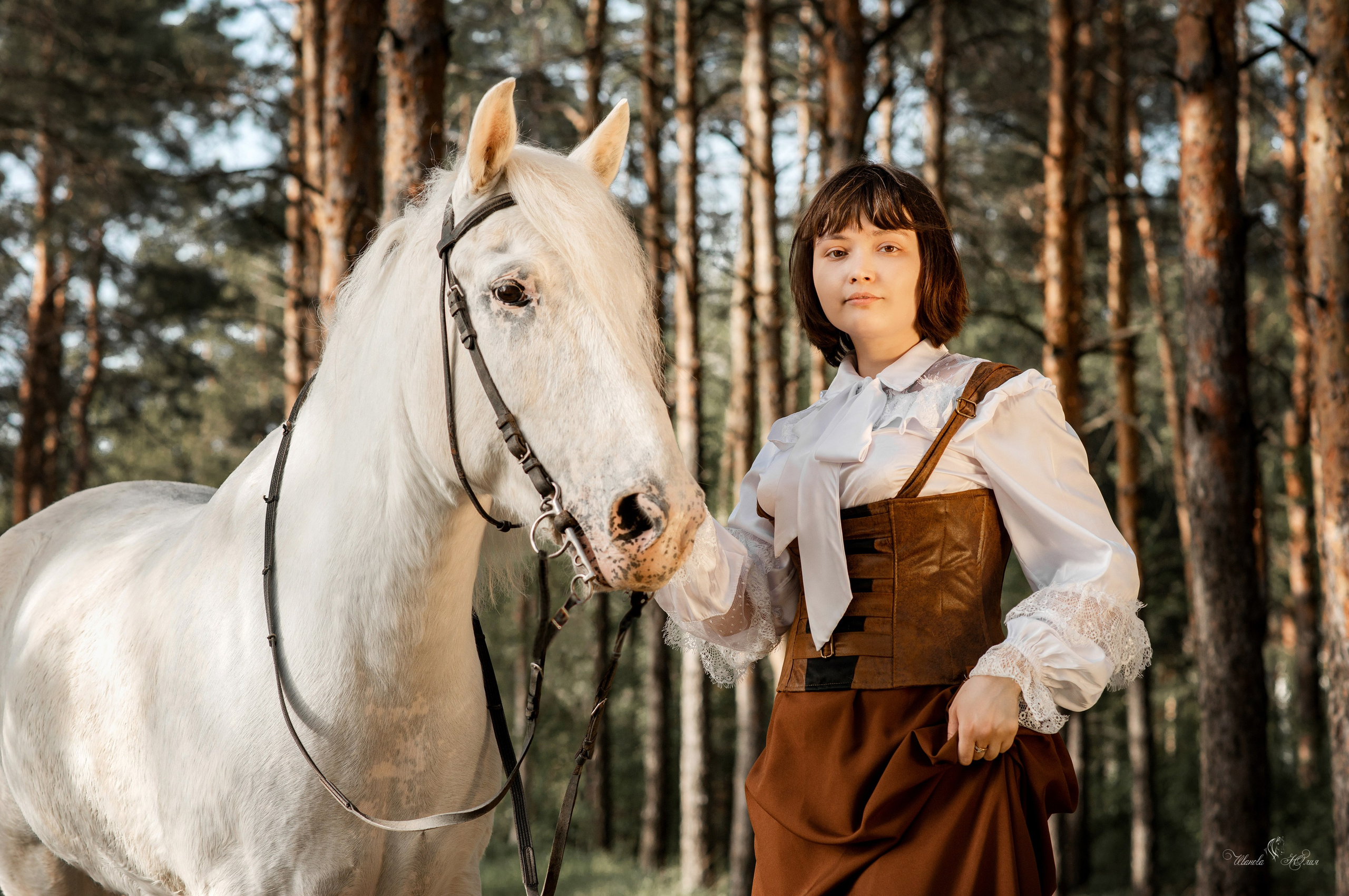 Вестислава и Чингиз. Конный фотограф в Саратове Юлия Иванова