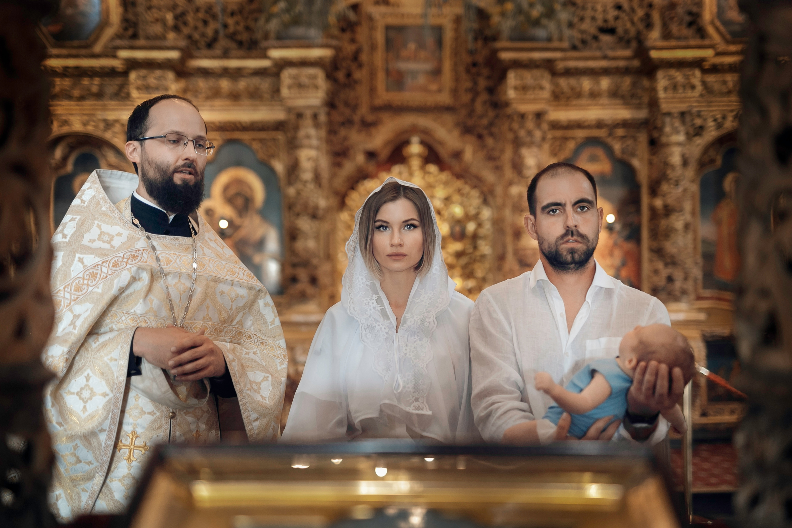 Крещение Луки. Семейный фотограф в г. Ростову-на-Дону Козлова Евгения