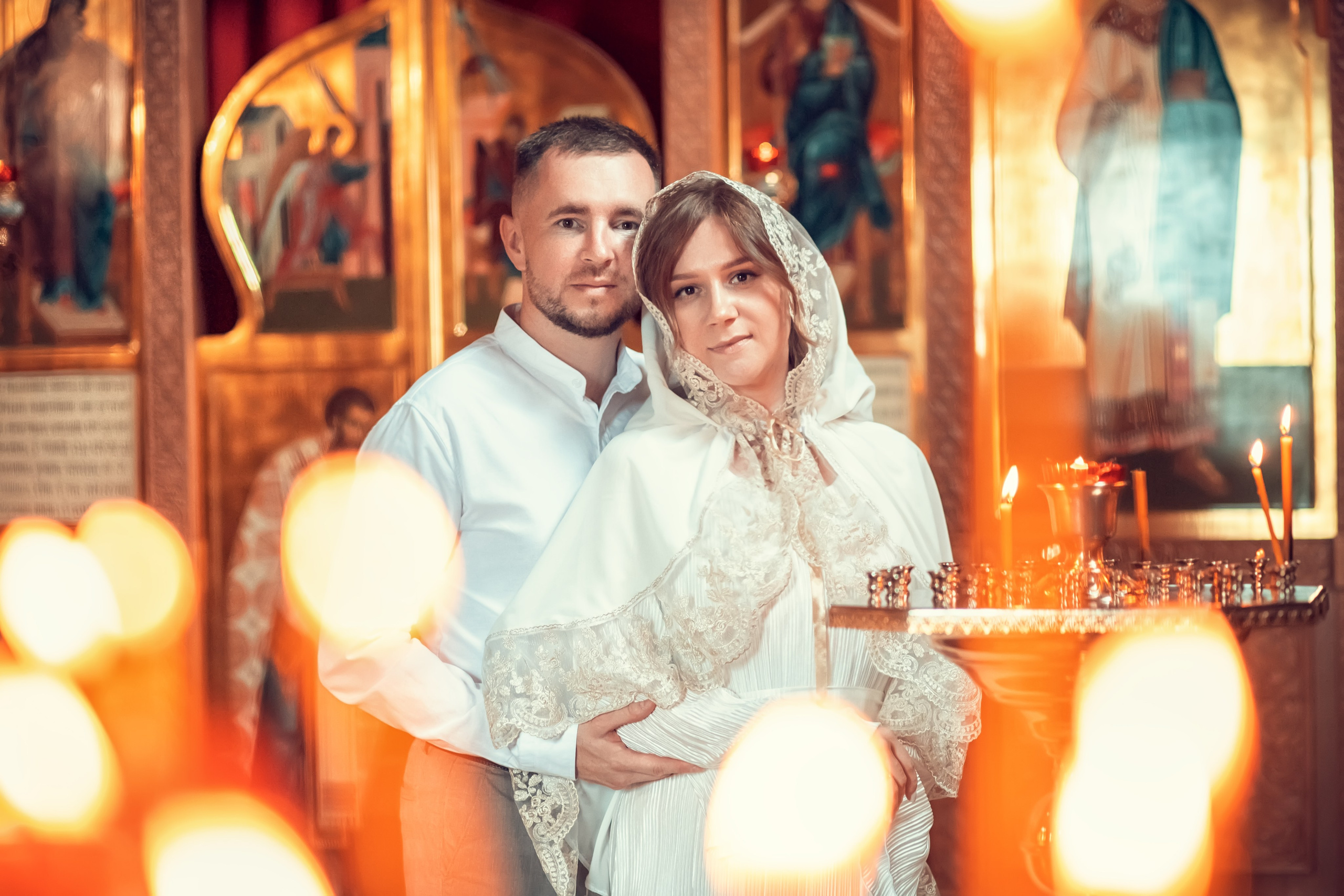 Таинство Венчания Ильи и Алены. Екатерина Крапивина фотограф церковных Таинств в Нижний Новгороде