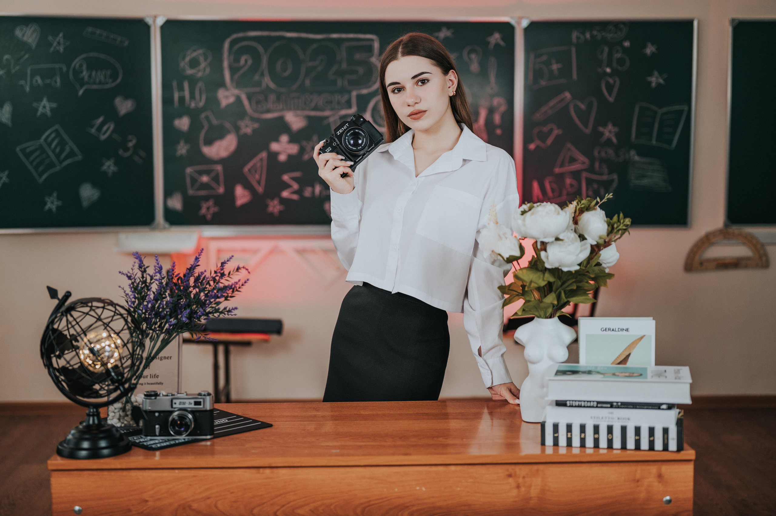 Портреты. Выпускные альбомы и Школьный фотограф в Алексеевке, Бирюче, Красном