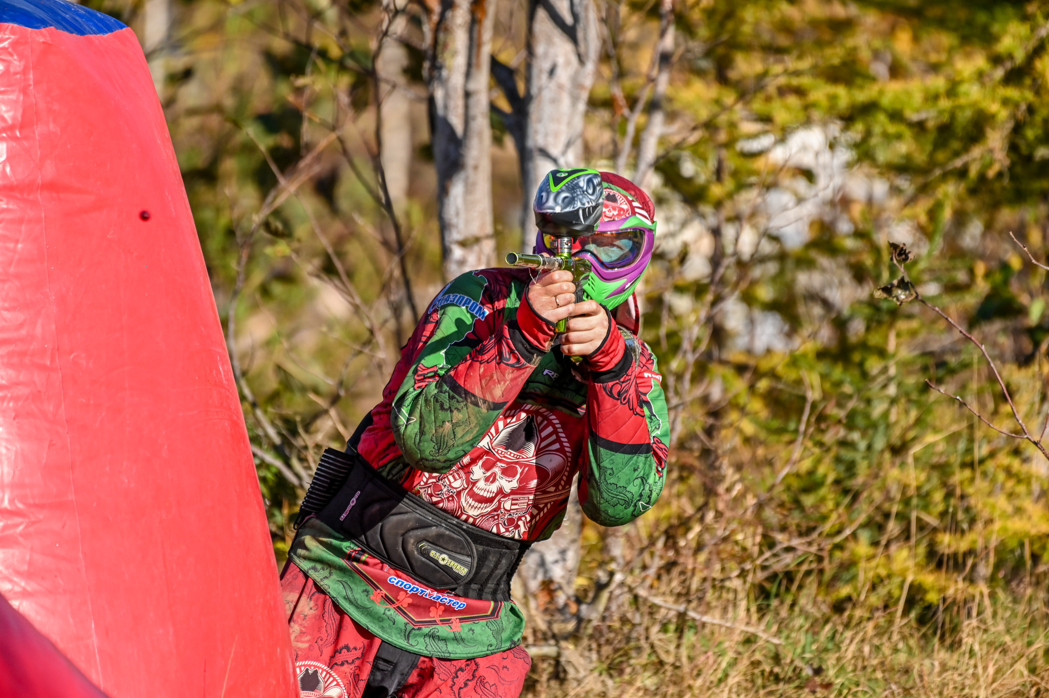 Пейнтбол. Фоторепортажи Сахалина