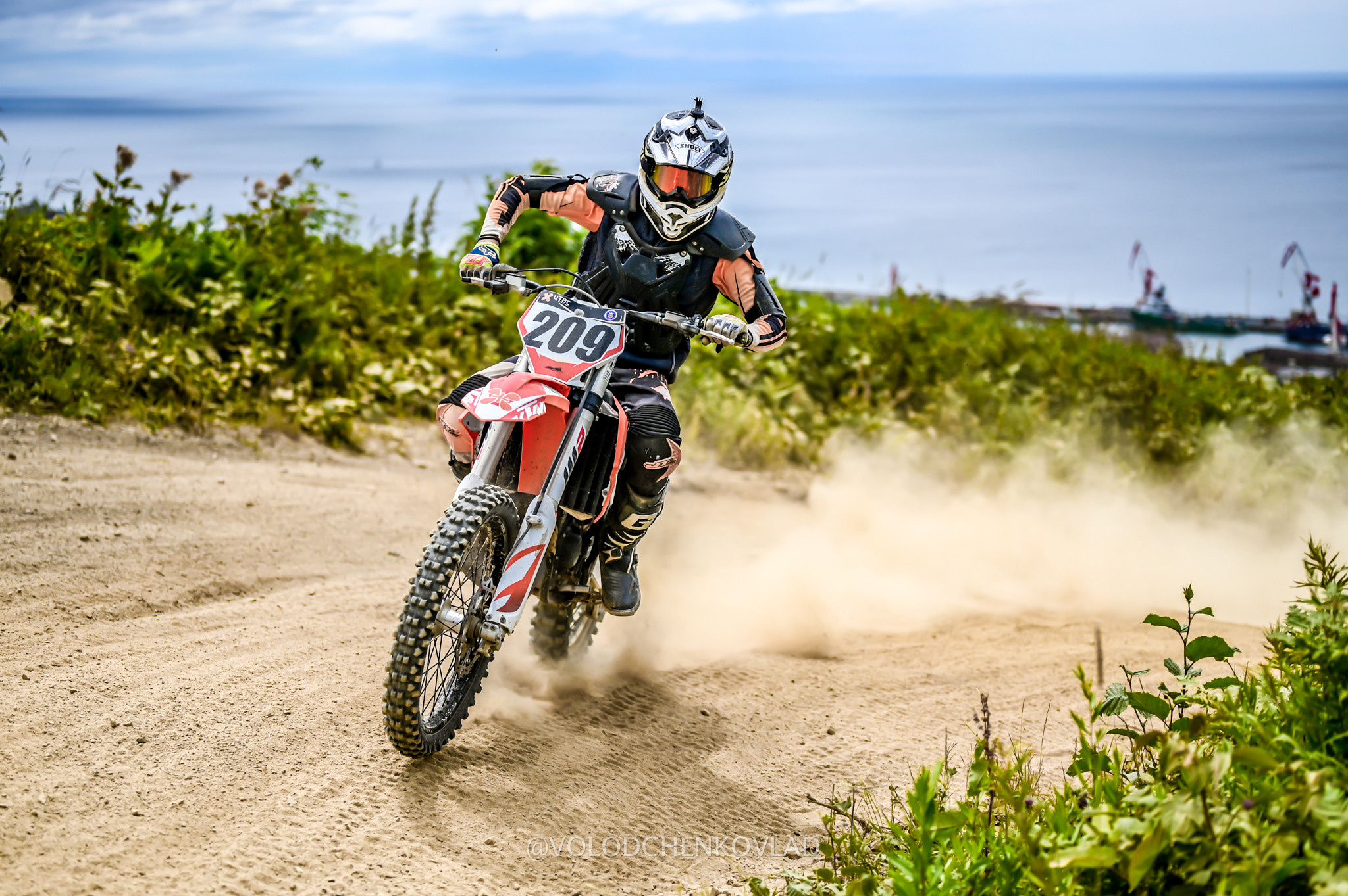 МОТОКРОСС в Холмске. Фоторепортажи Сахалина