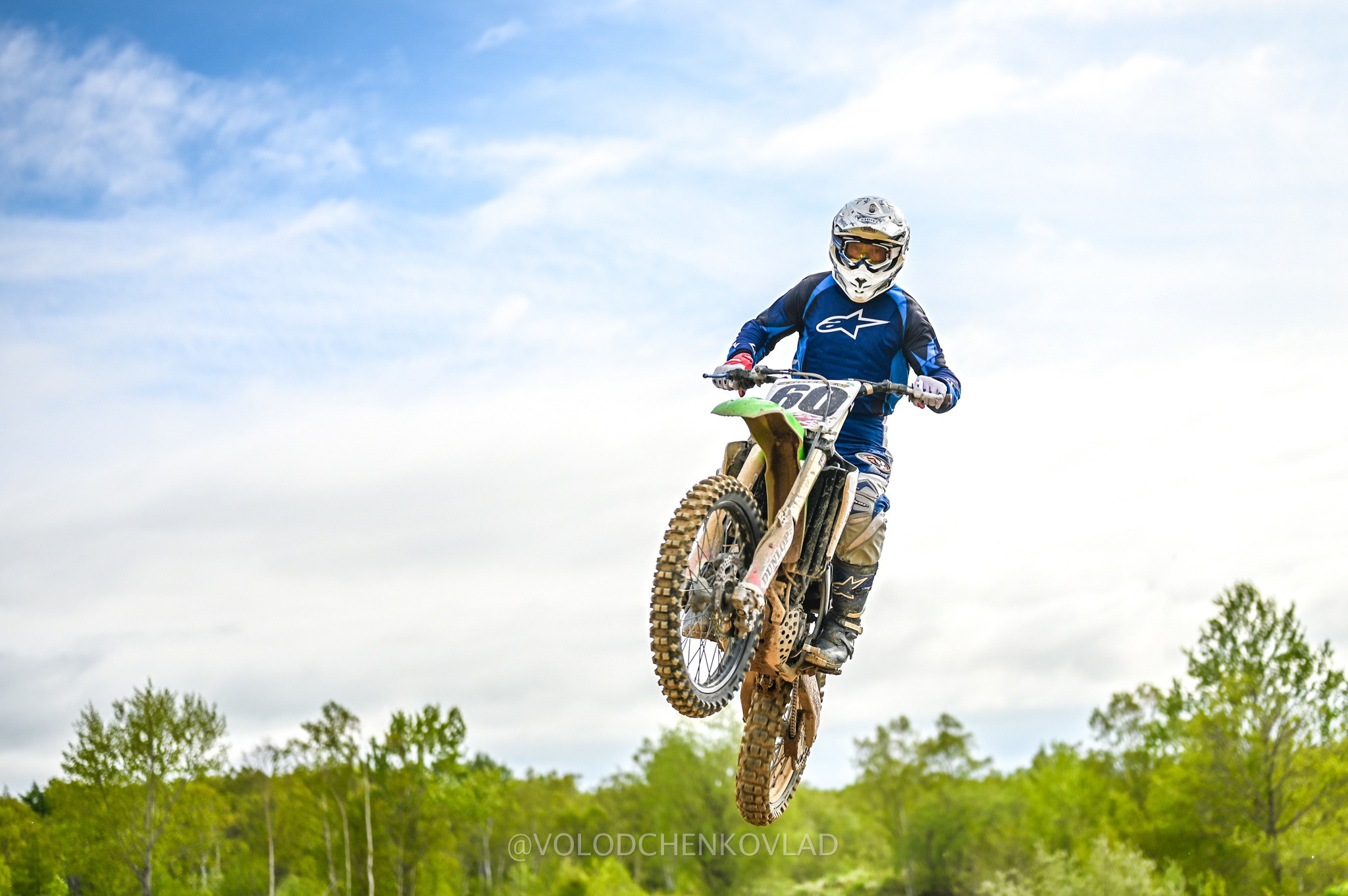 Тренировка по мотокроссу. Фоторепортажи Сахалина