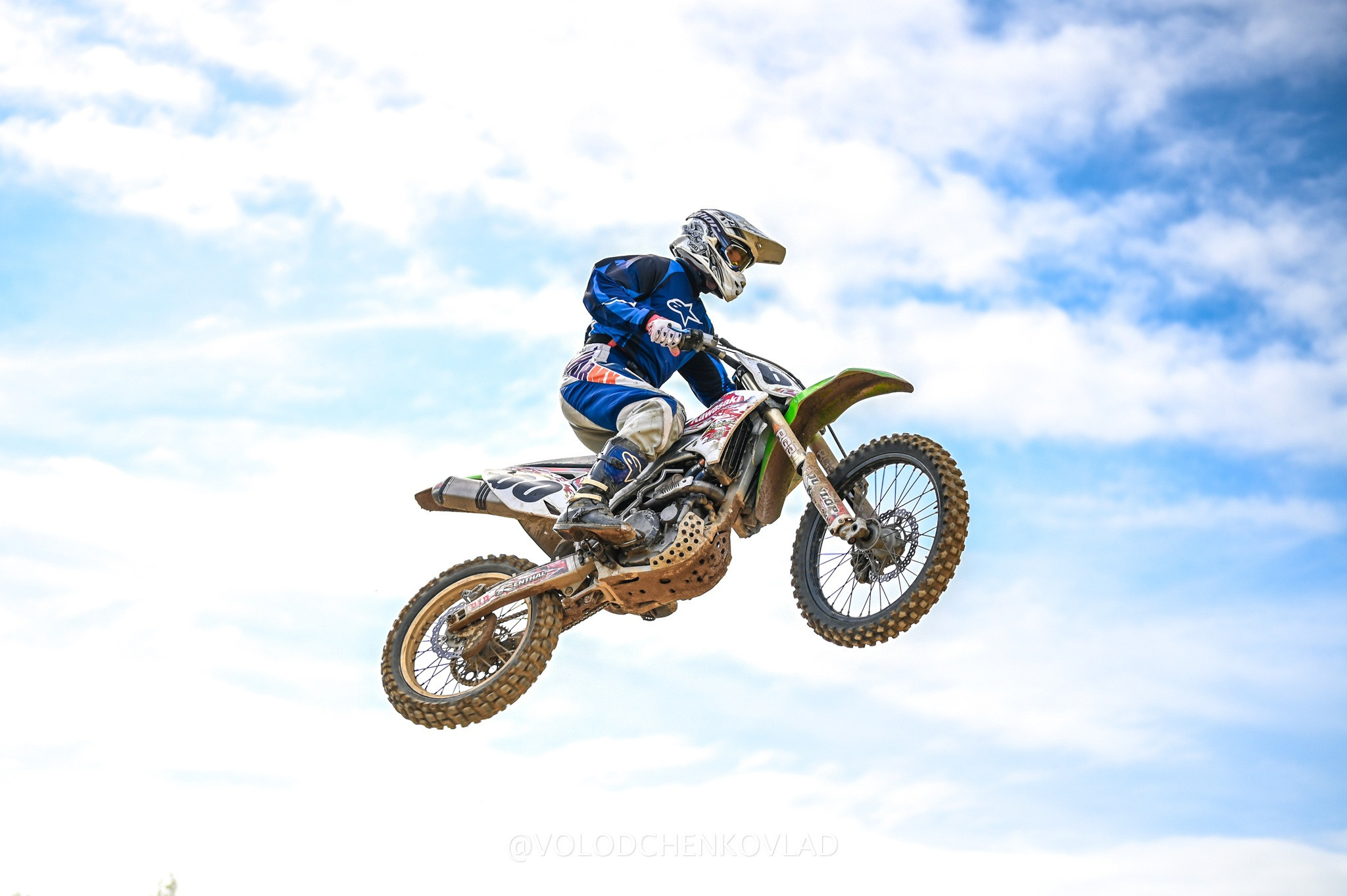 Тренировка по мотокроссу. Фоторепортажи Сахалина