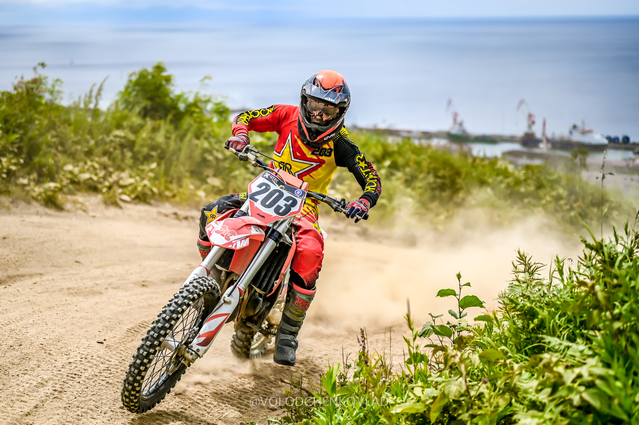 МОТОКРОСС в Холмске. Фоторепортажи Сахалина