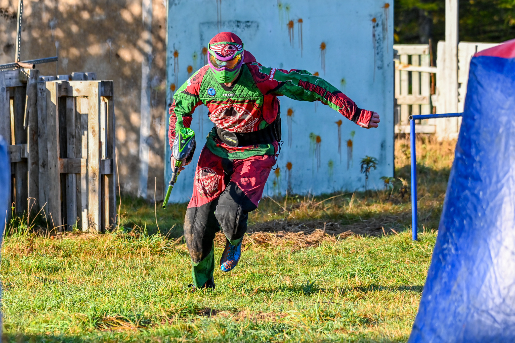 Пейнтбол. Фоторепортажи Сахалина