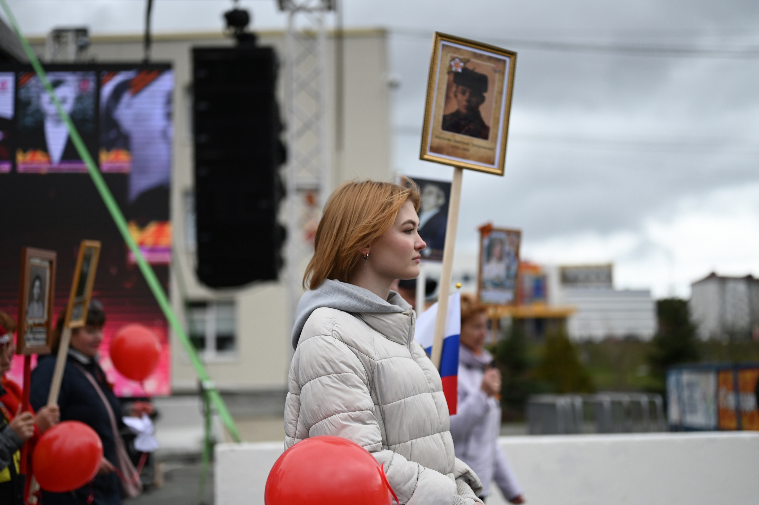 Бессмертный полк. Фоторепортажи Сахалина