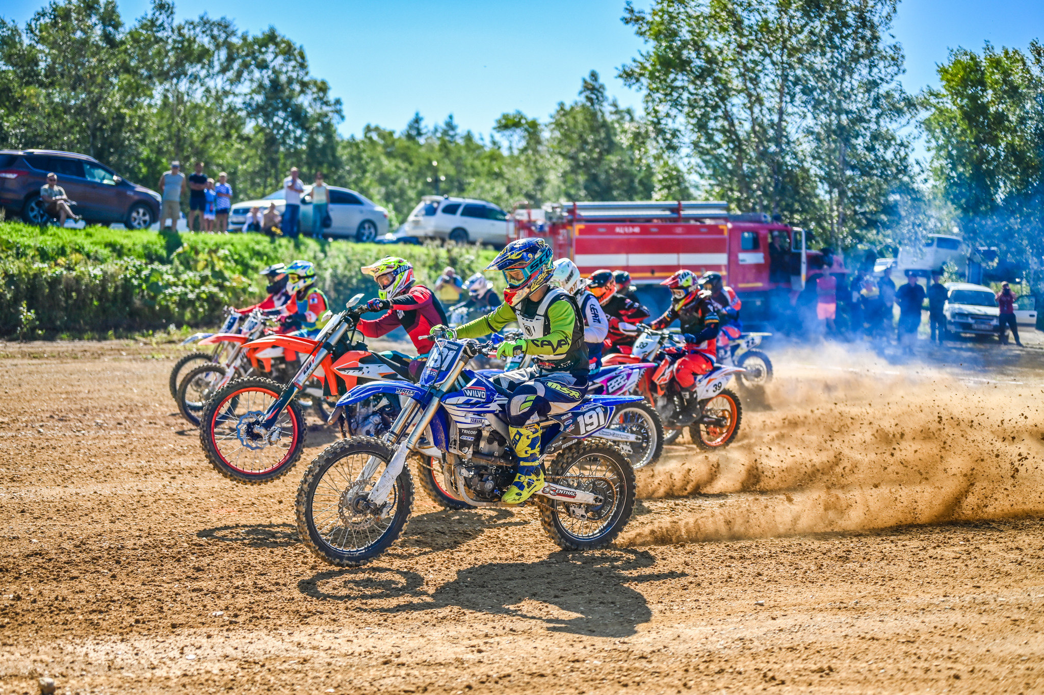 Мотокросс 3 сентября. Фоторепортажи Сахалина