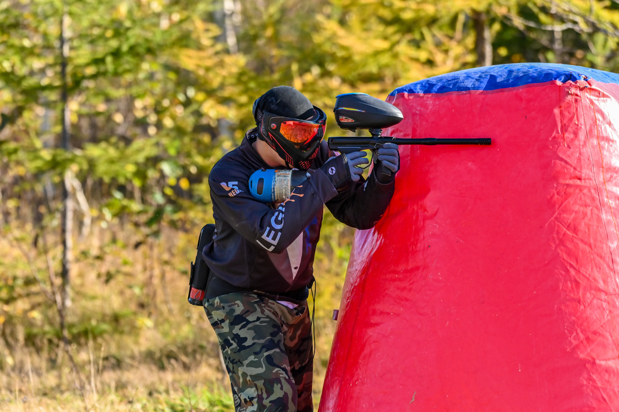 Пейнтбол. Фоторепортажи Сахалина
