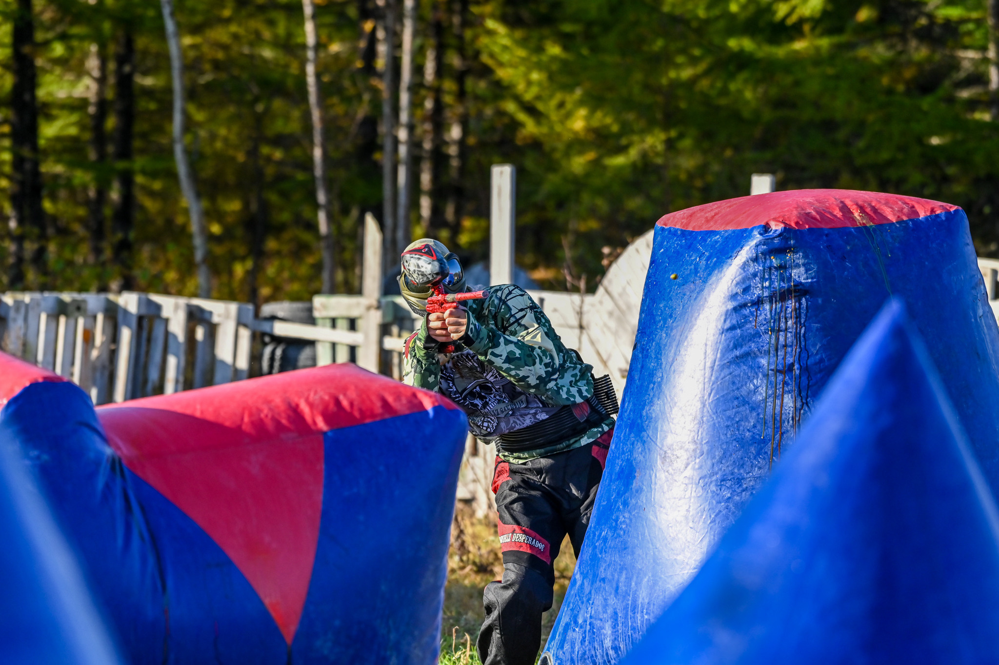 Пейнтбол. Фоторепортажи Сахалина