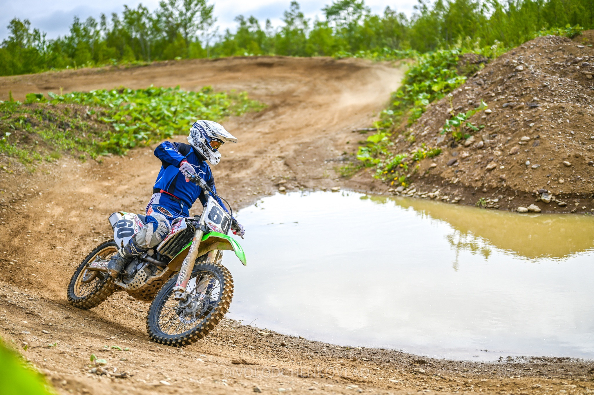 Тренировка по мотокроссу. Фоторепортажи Сахалина
