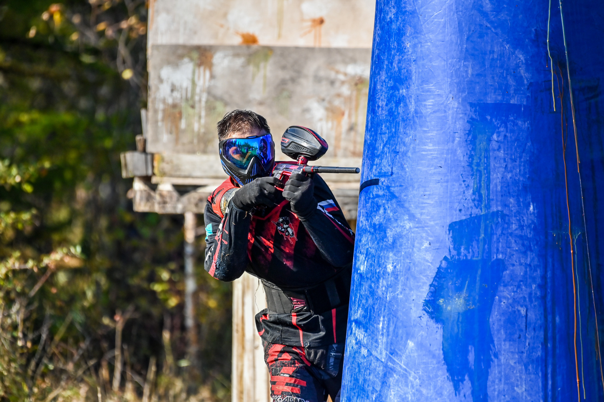 Пейнтбол. Фоторепортажи Сахалина