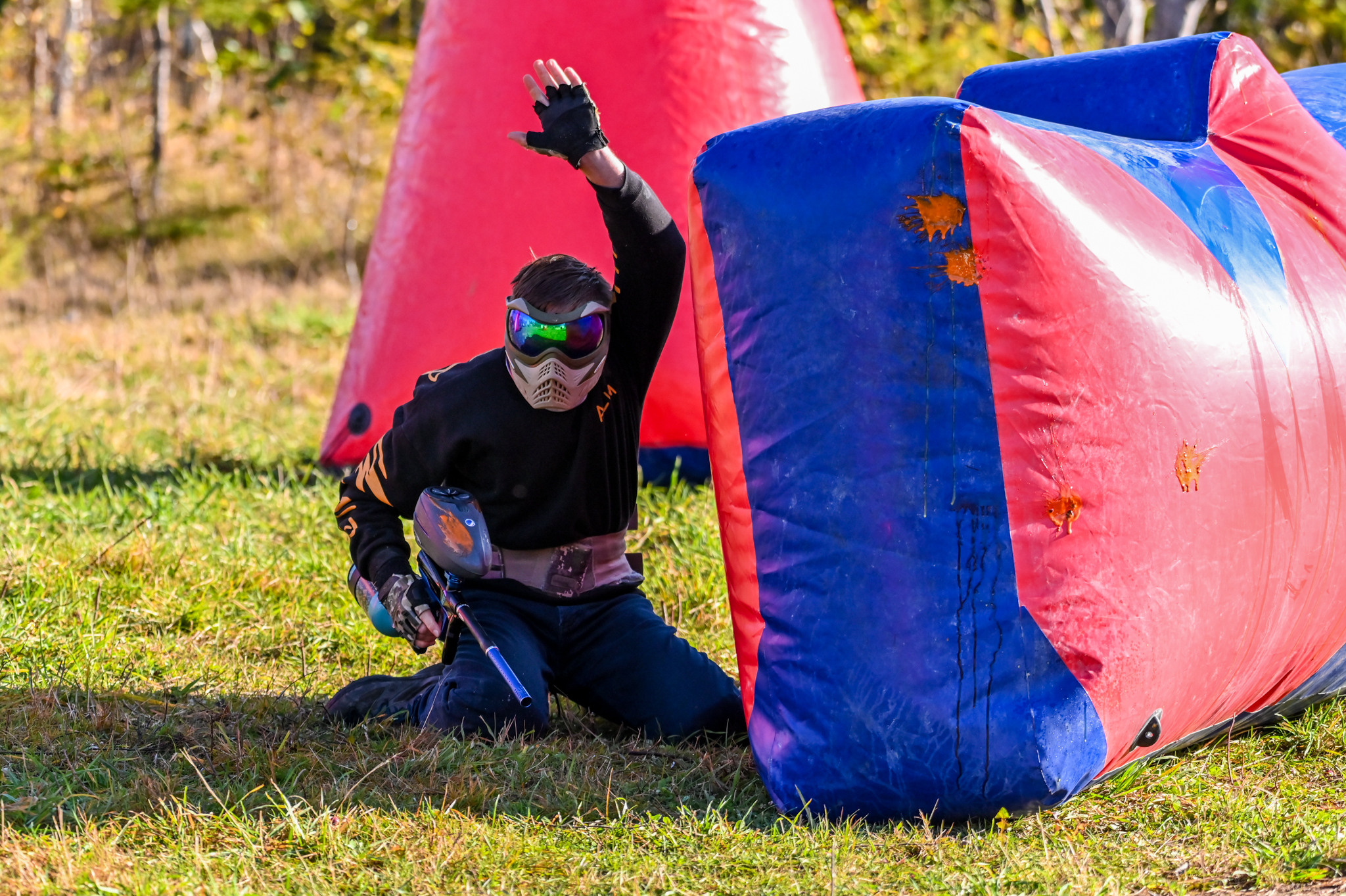 Пейнтбол. Фоторепортажи Сахалина