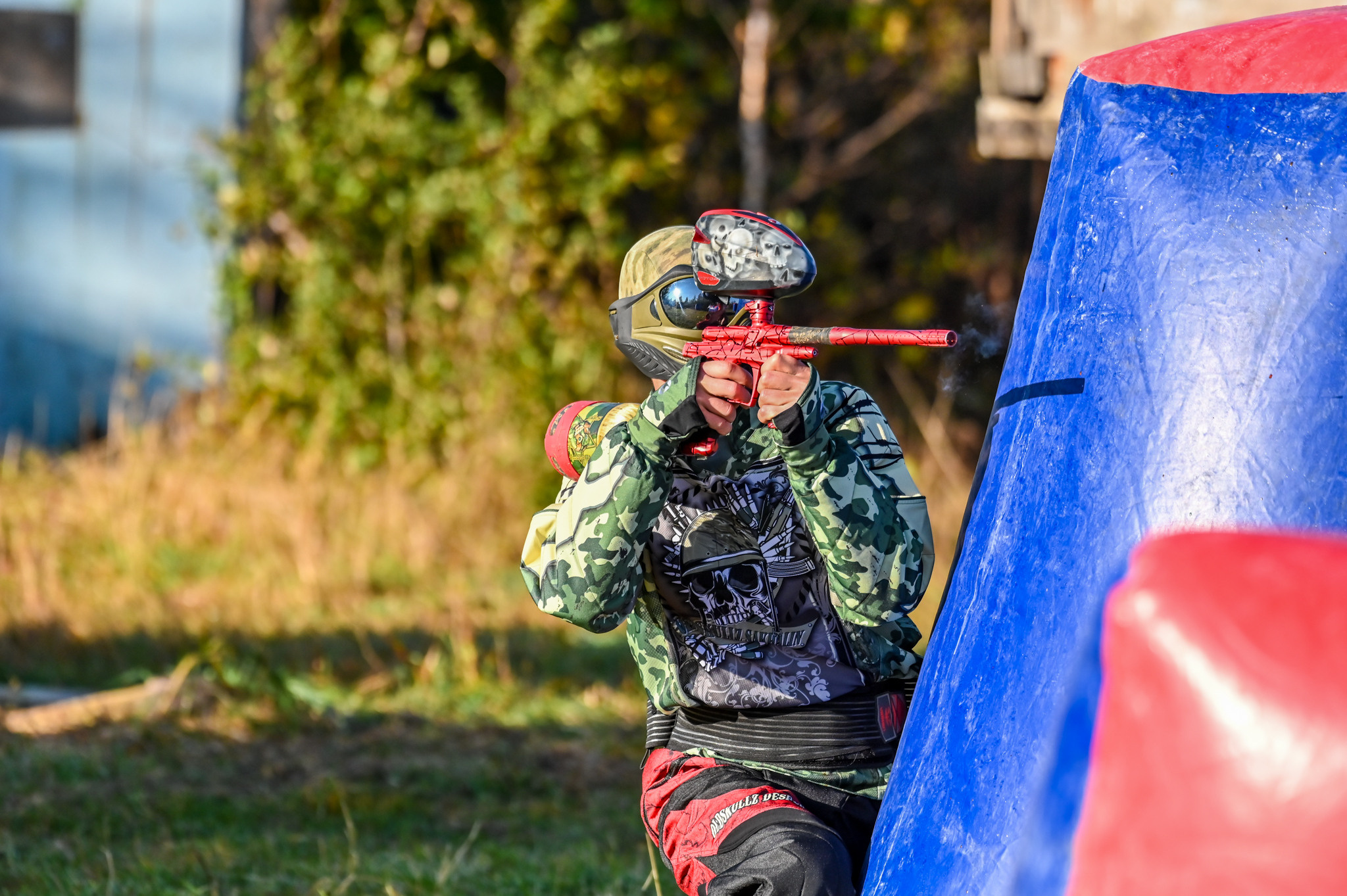 Пейнтбол. Фоторепортажи Сахалина
