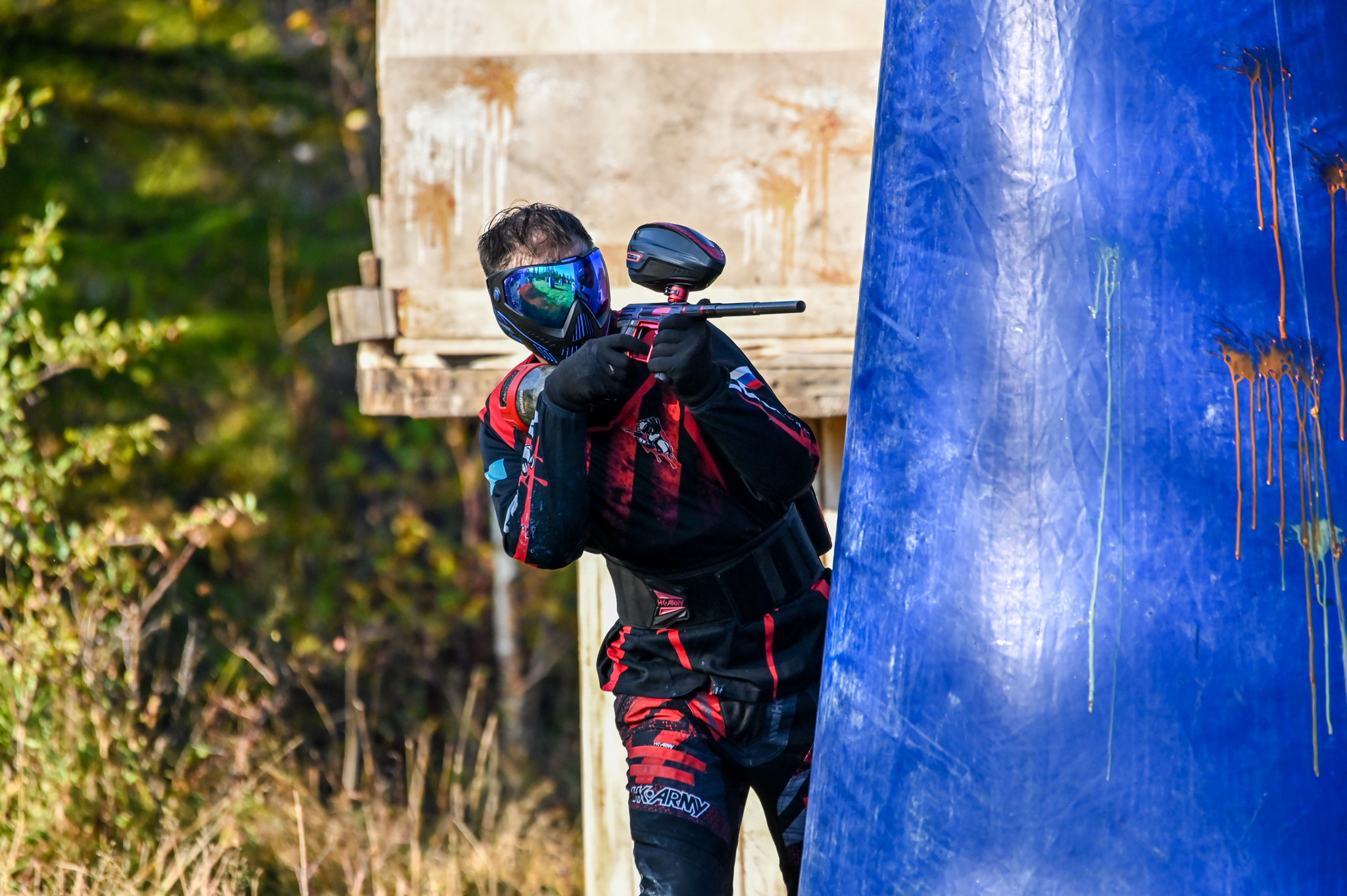 Пейнтбол. Фоторепортажи Сахалина