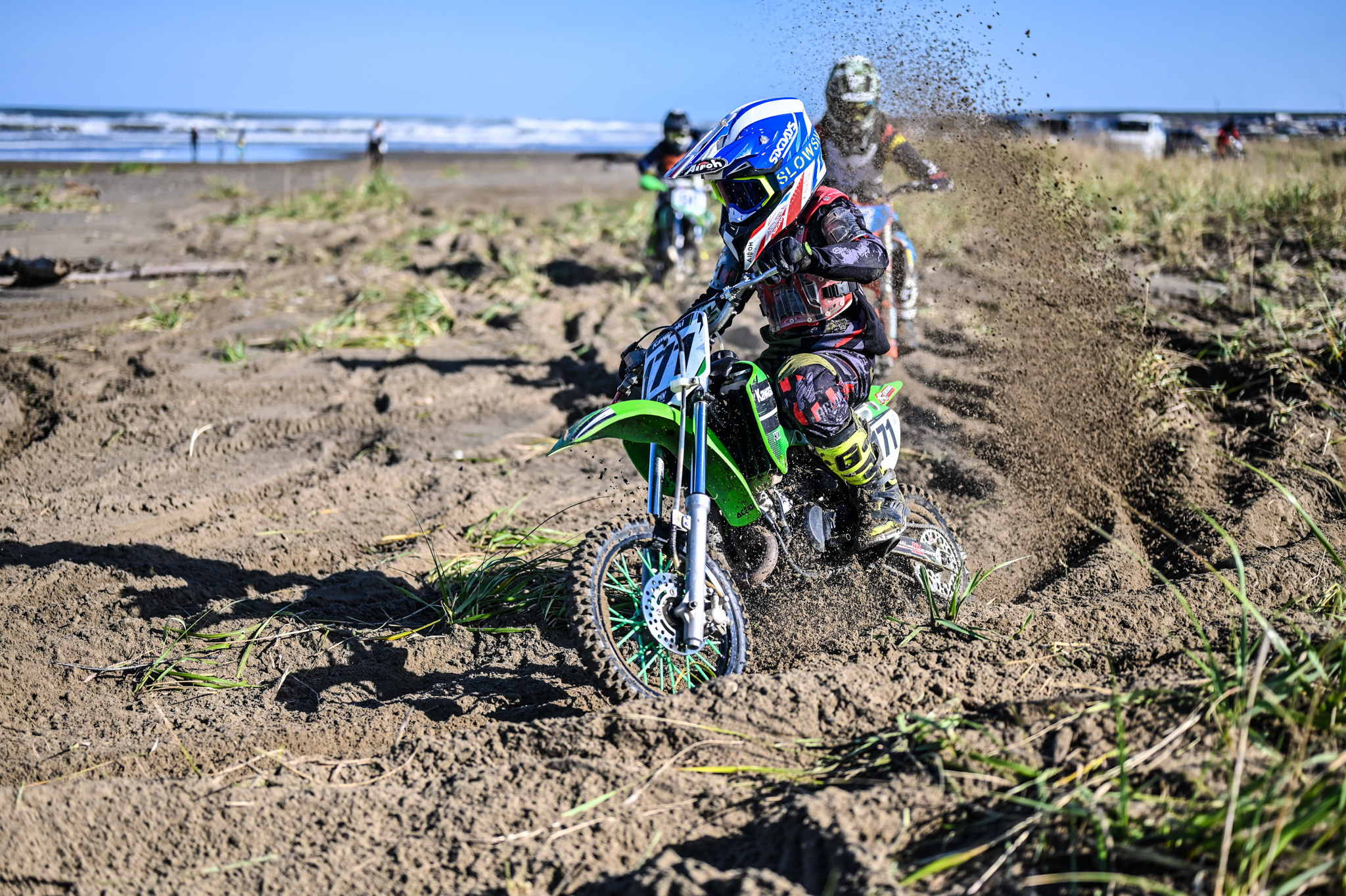 Тренировка по Мотокроссу. Фоторепортажи Сахалина