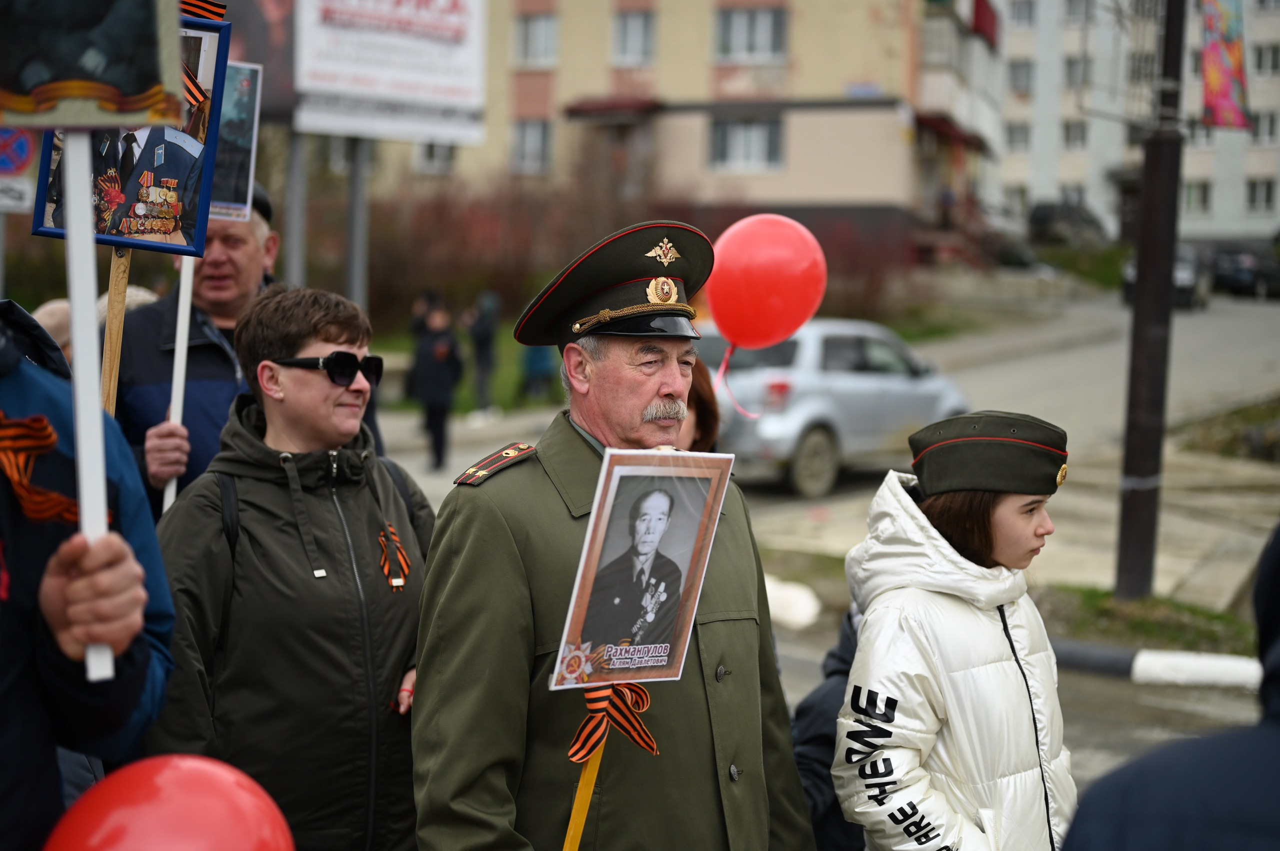 Бессмертный полк. Фоторепортажи Сахалина