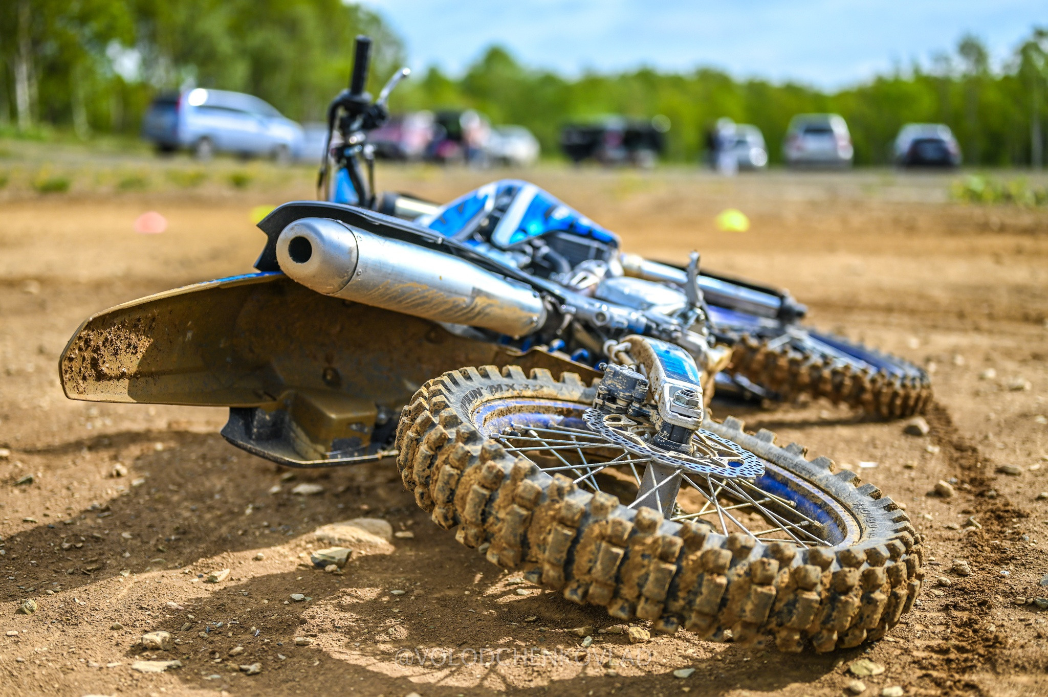 Тренировка по мотокроссу. Фоторепортажи Сахалина