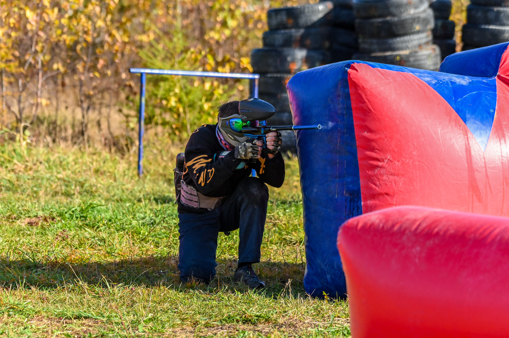Пейнтбол. Фоторепортажи Сахалина