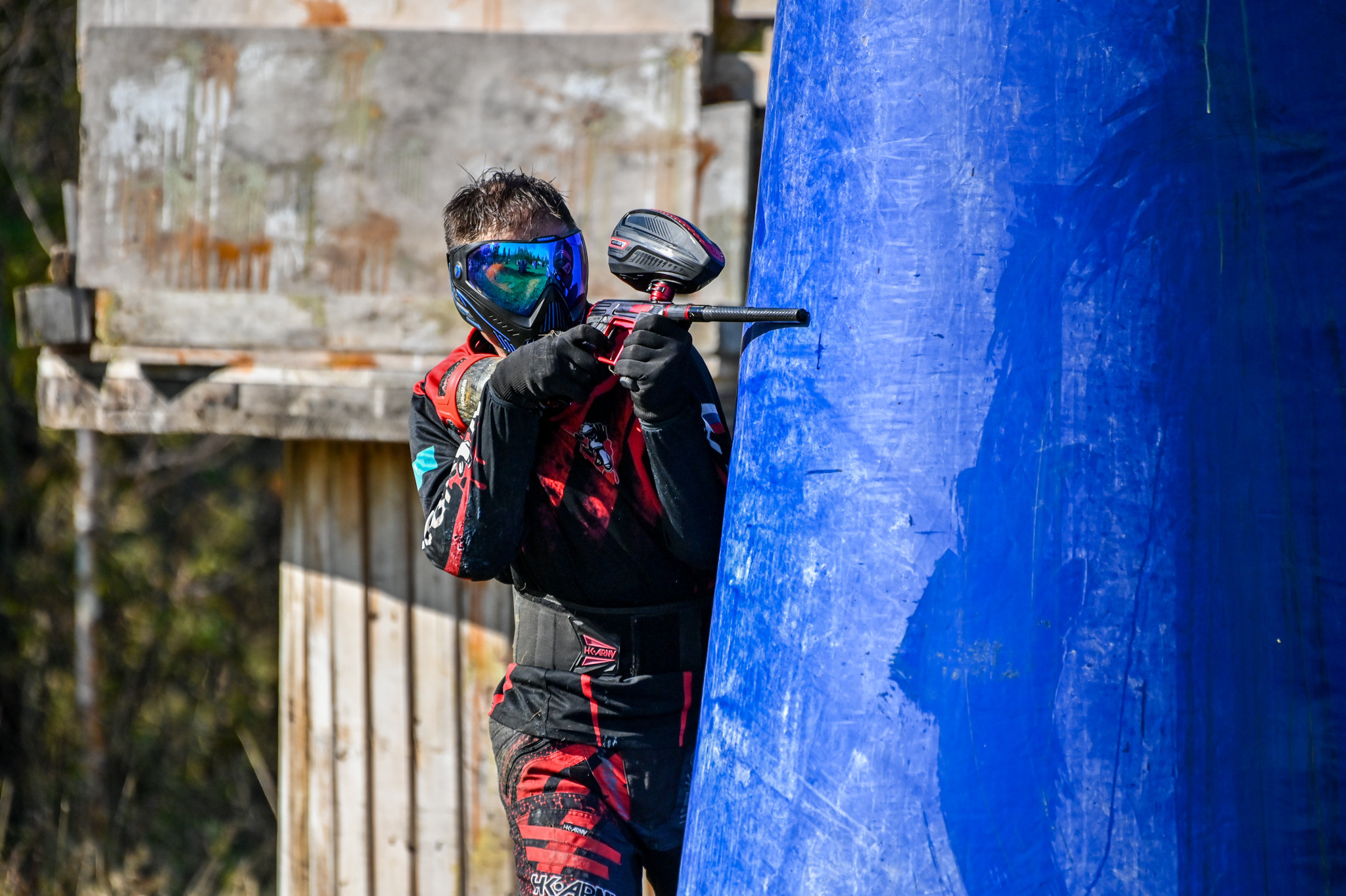 Пейнтбол. Фоторепортажи Сахалина