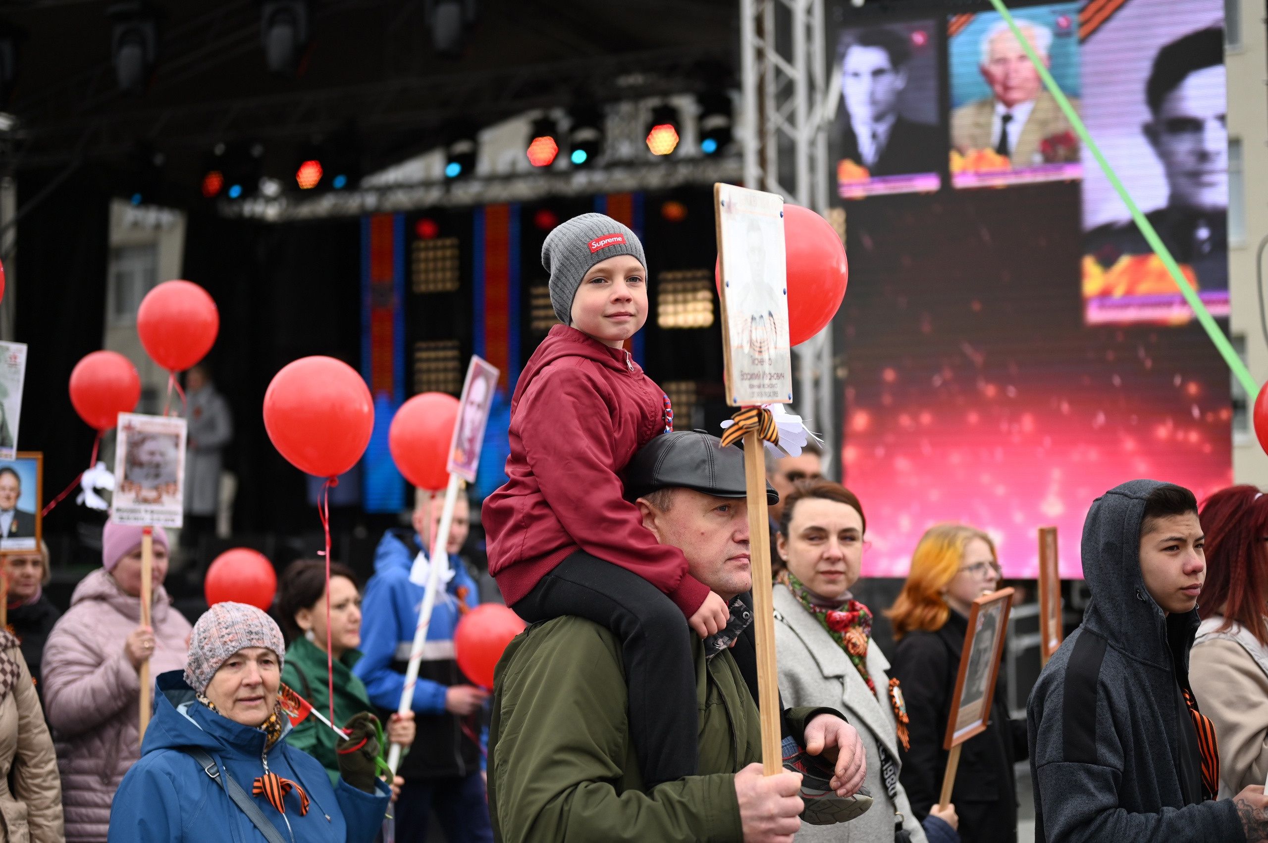 Бессмертный полк. Фоторепортажи Сахалина