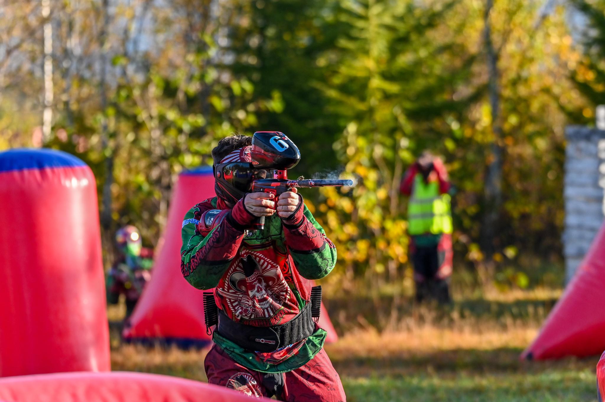 Пейнтбол. Фоторепортажи Сахалина
