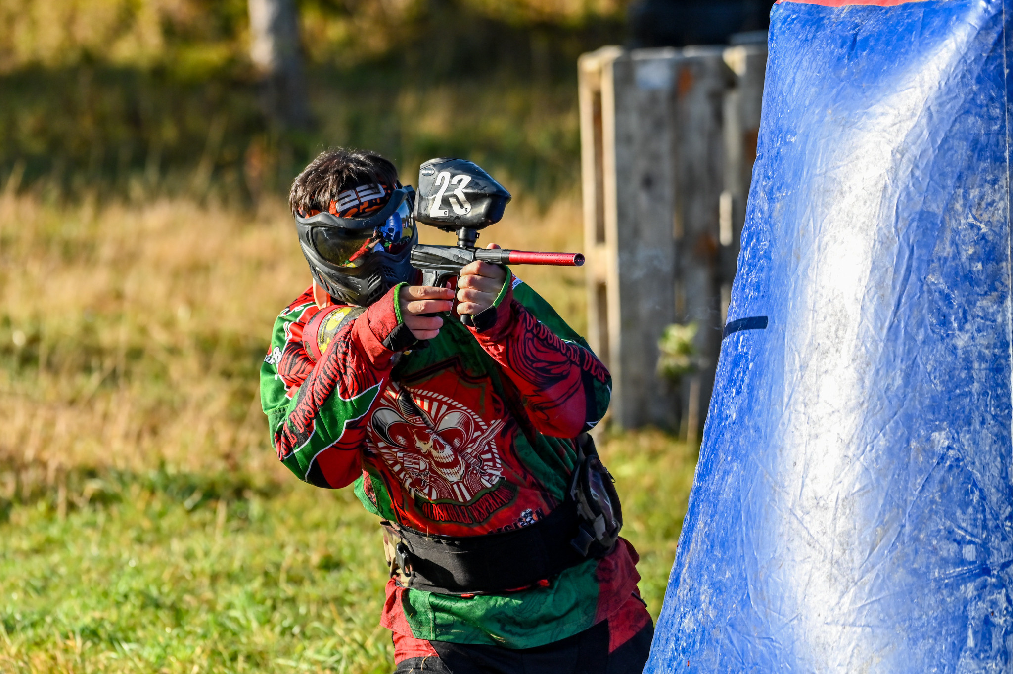 Пейнтбол. Фоторепортажи Сахалина