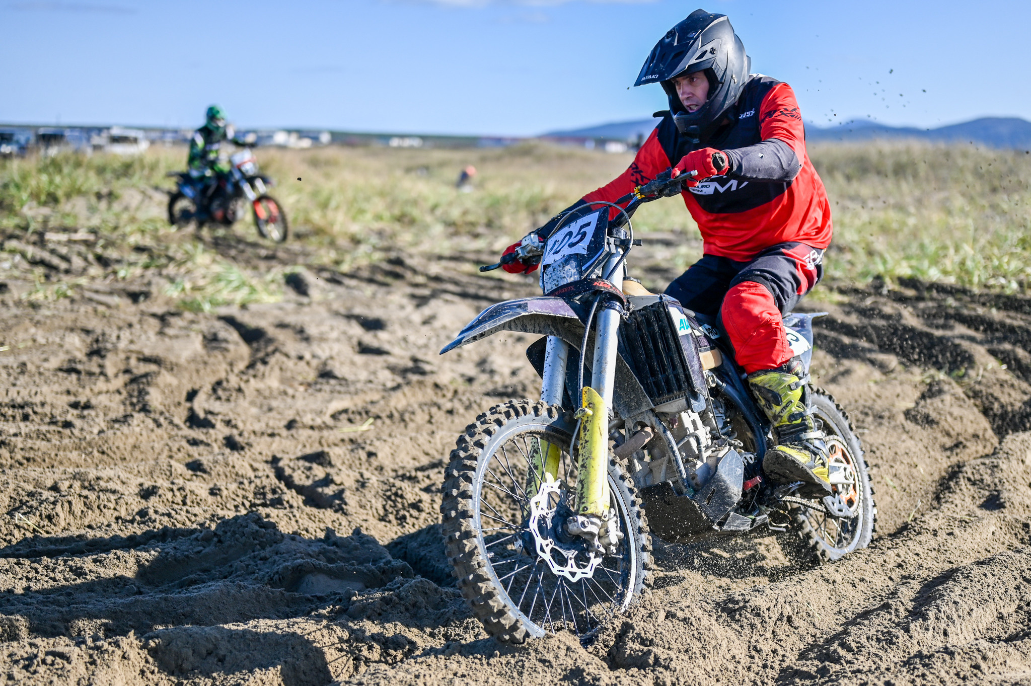 Тренировка по Мотокроссу. Фоторепортажи Сахалина