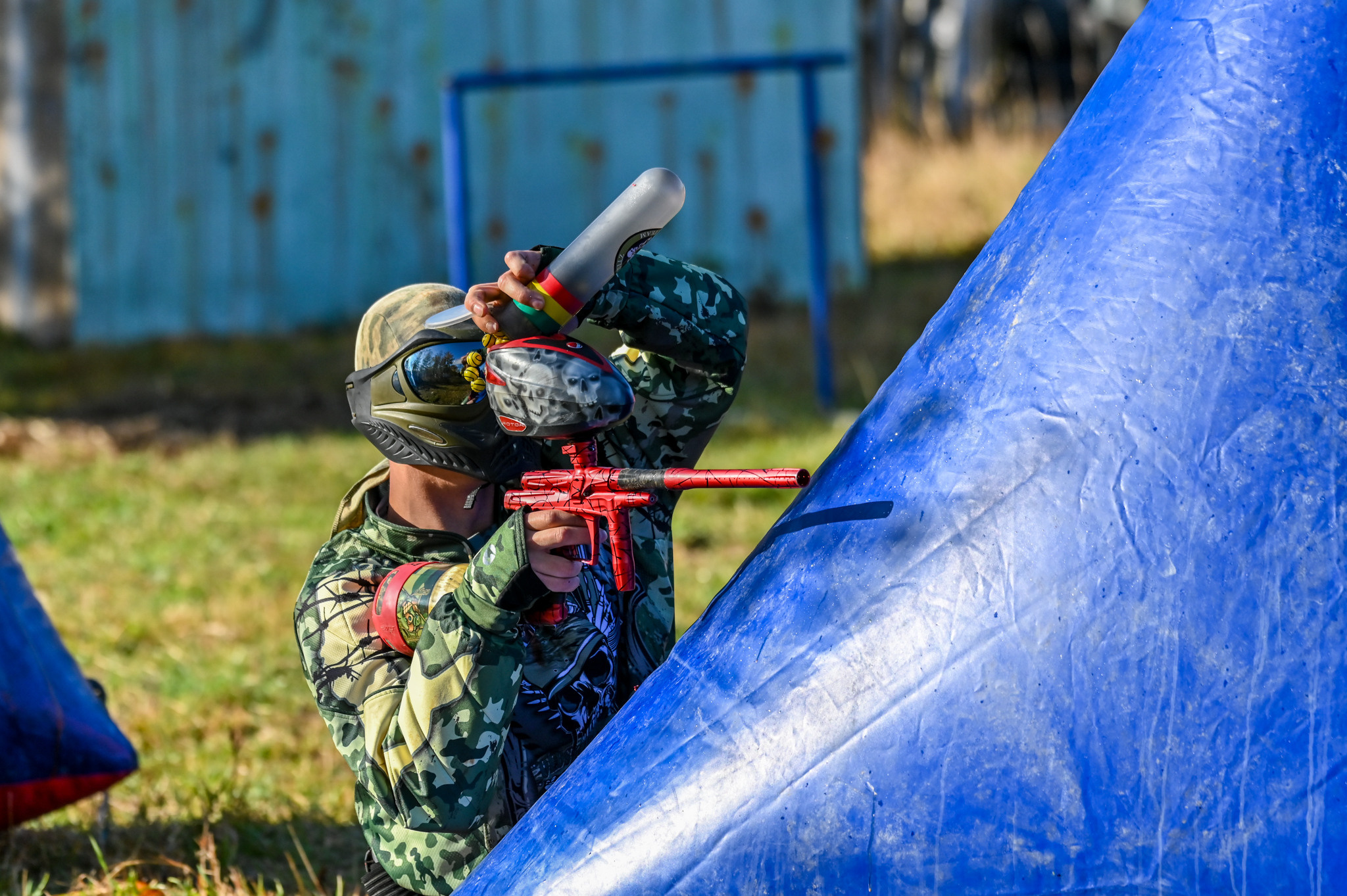 Пейнтбол. Фоторепортажи Сахалина