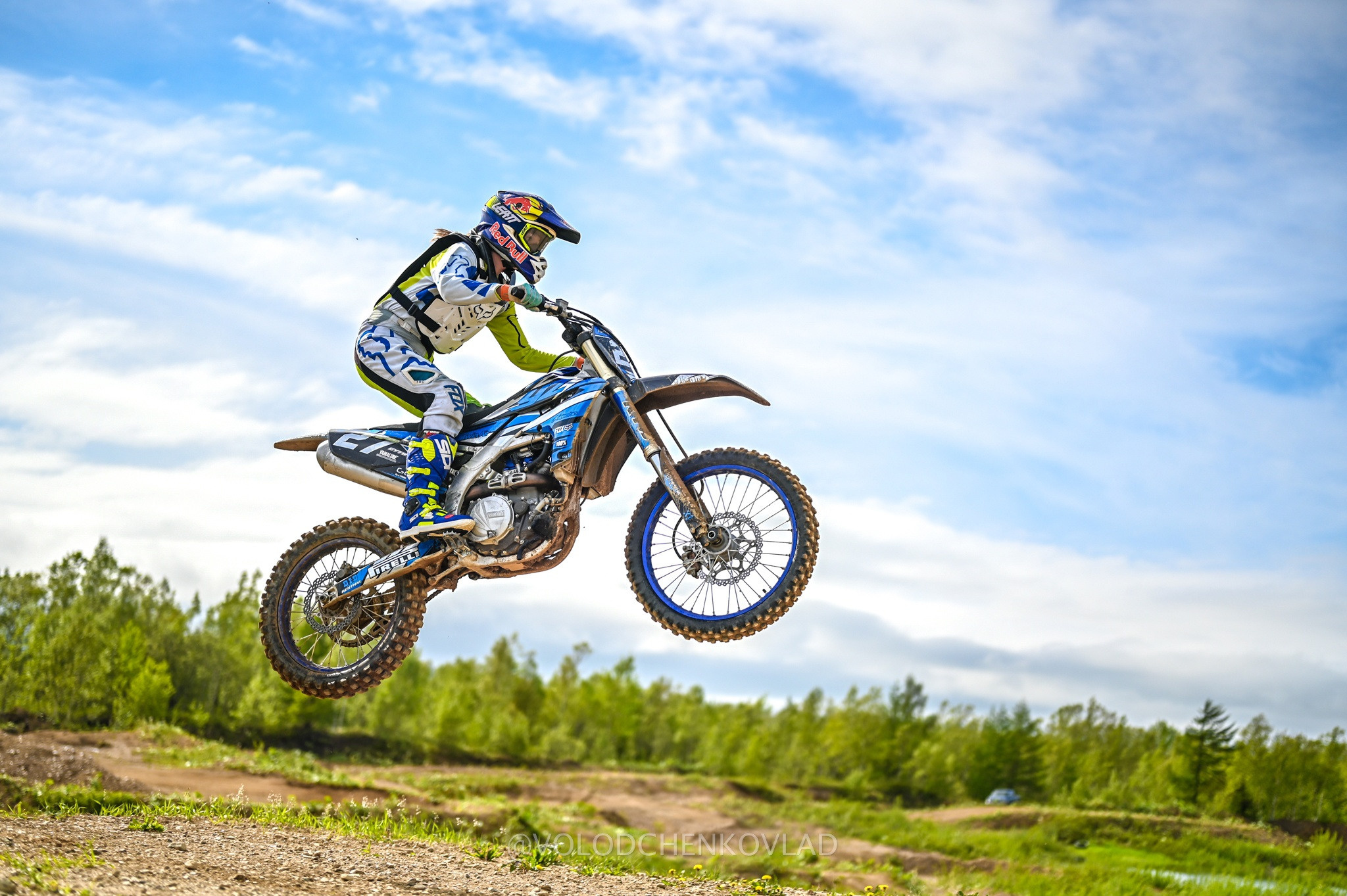 Тренировка по мотокроссу. Фоторепортажи Сахалина