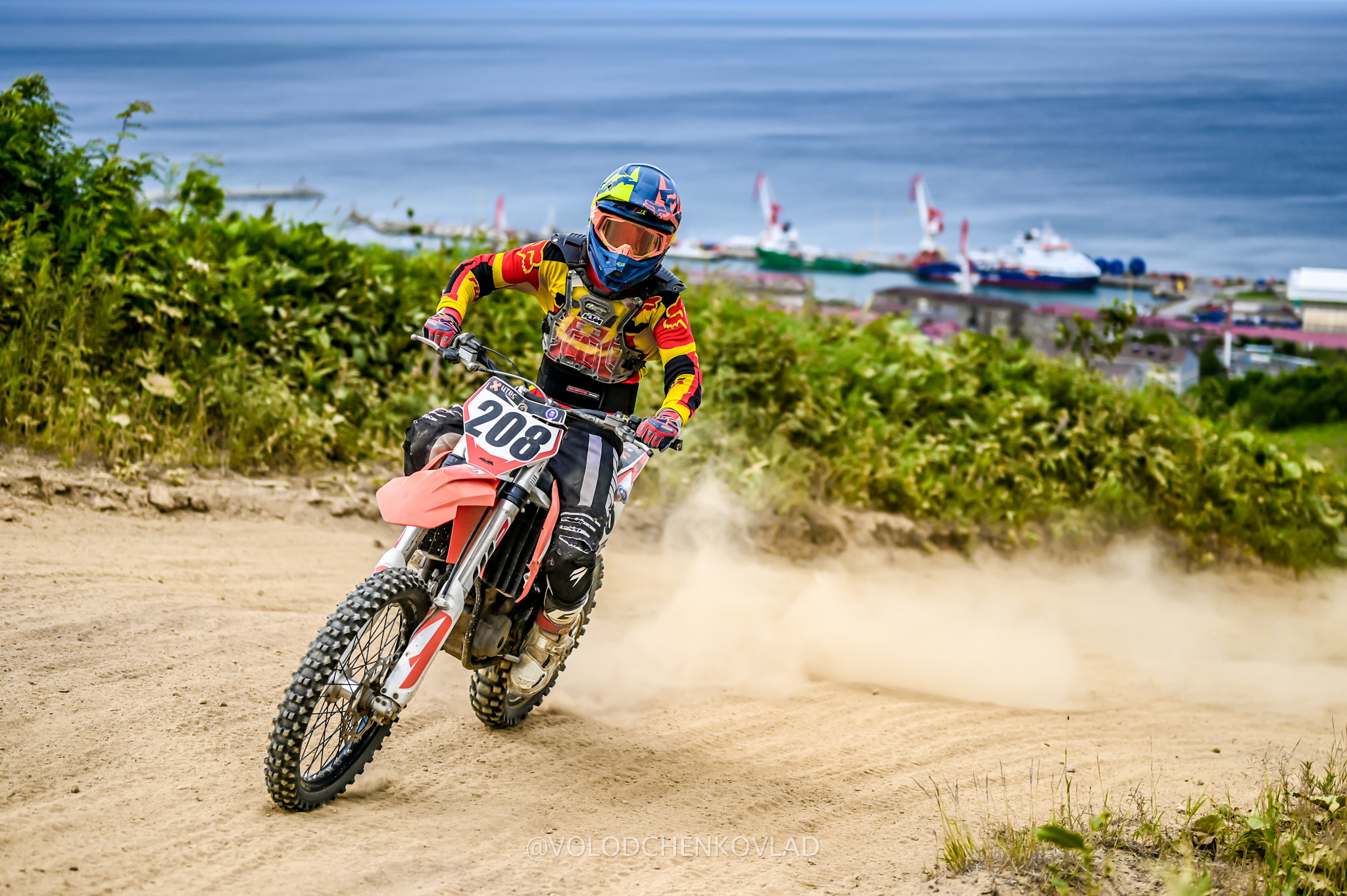 МОТОКРОСС в Холмске. Фоторепортажи Сахалина