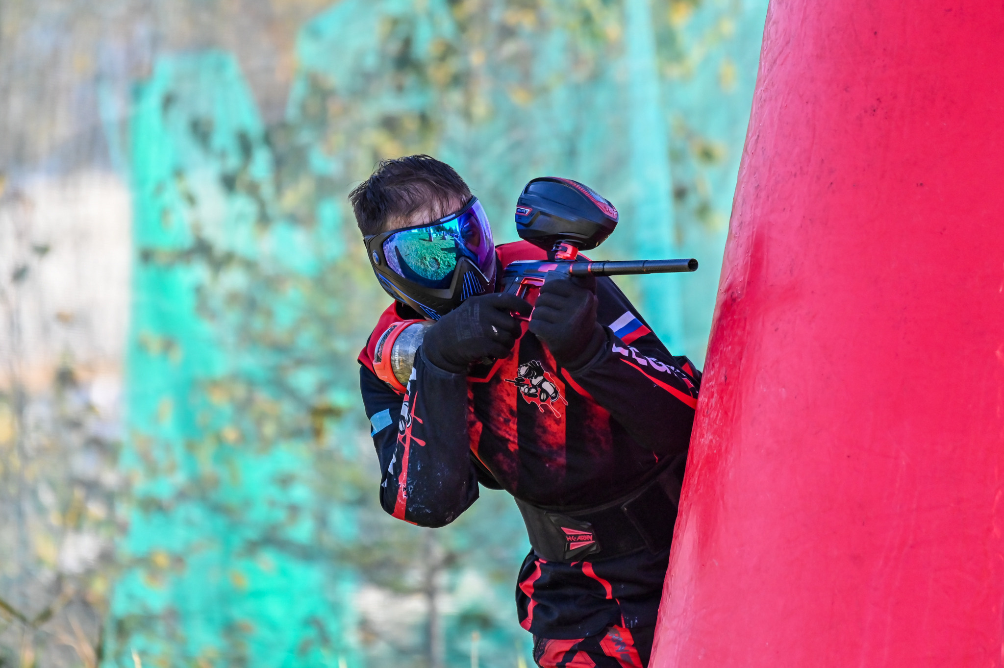 Пейнтбол. Фоторепортажи Сахалина