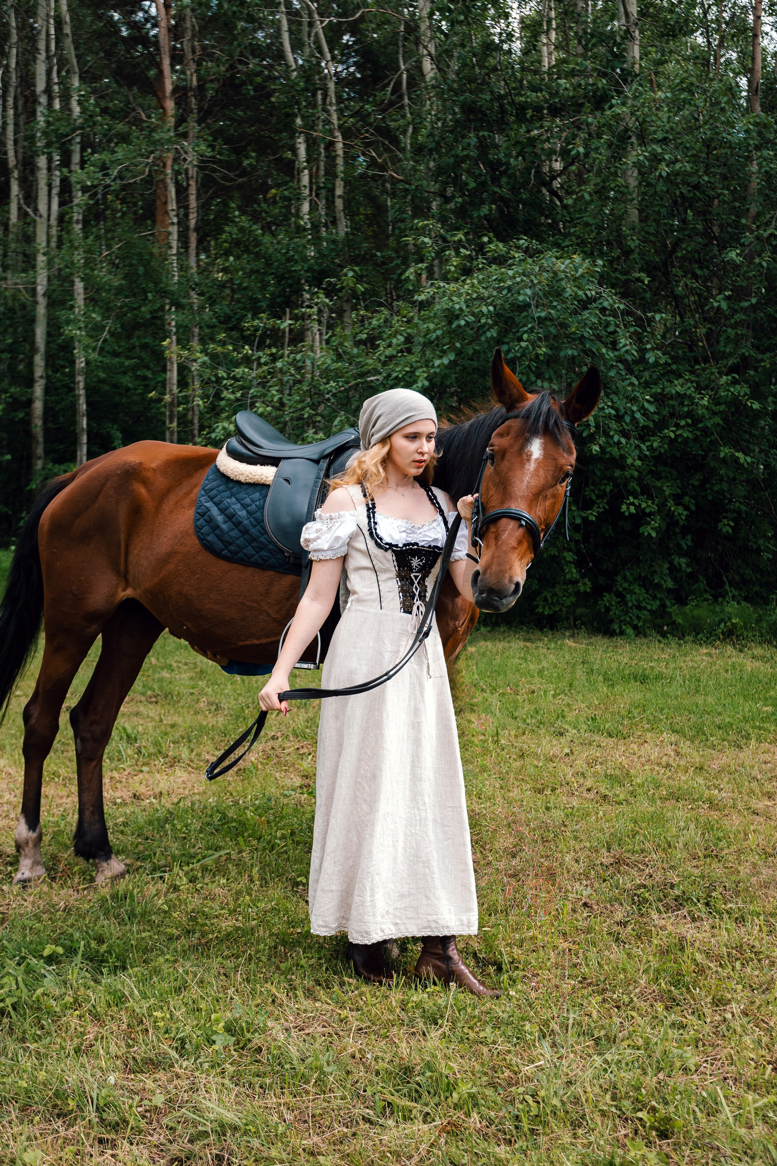 Ранчо с лошадью. Семейный и художественный фотограф в Тюмени Юлия Логинова
