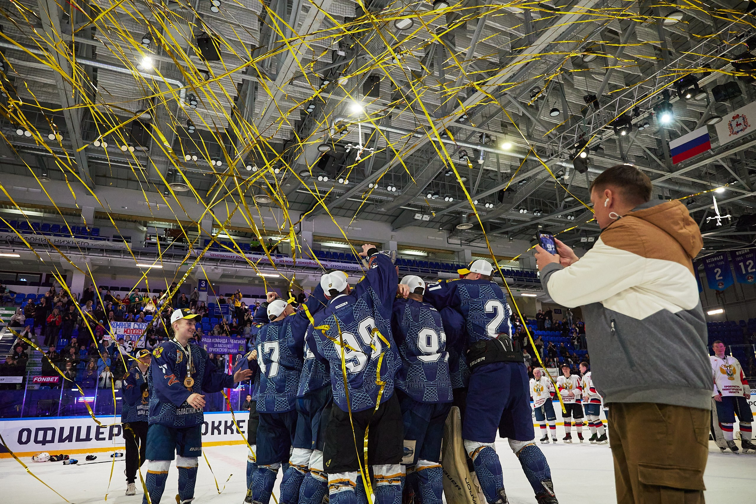 Репортаж. Офицерская хоккейная лига 2025 год. Спортивный фотограф Некрасов Денис