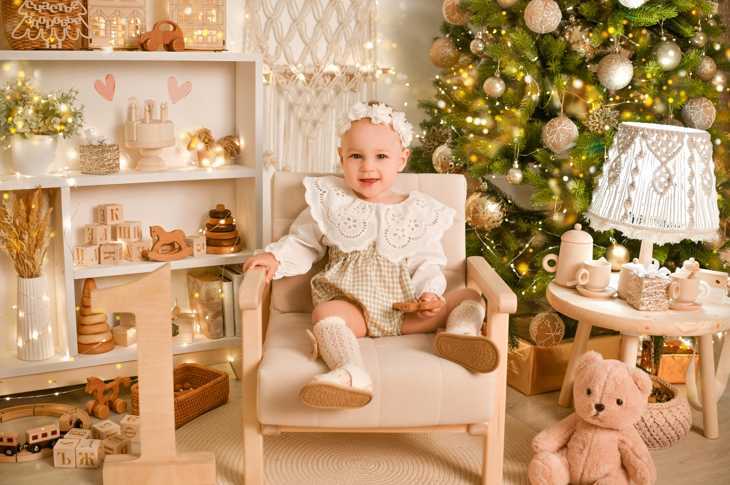 Фотосессия на годик Краснодар годовасие. Фотограф новорожденных Краснодар Малышенко Надежда