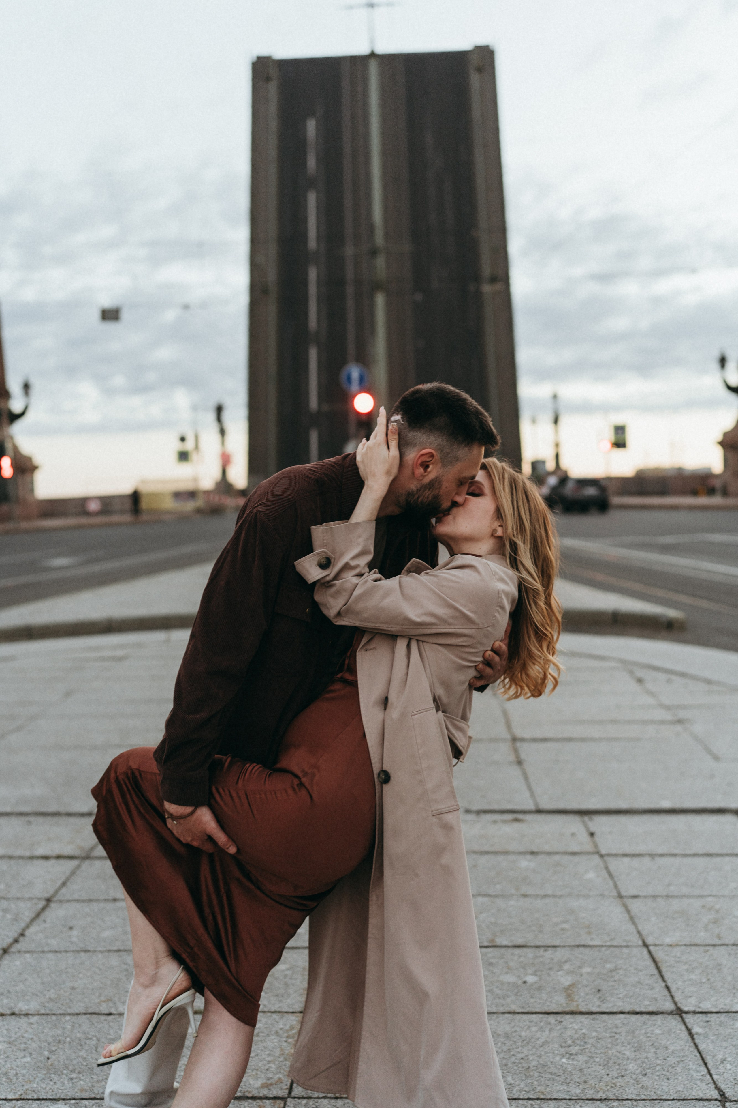 Максим и Настя / Разводные мосты. Фотограф в Санкт-Петербурге — Лучина Екатерина