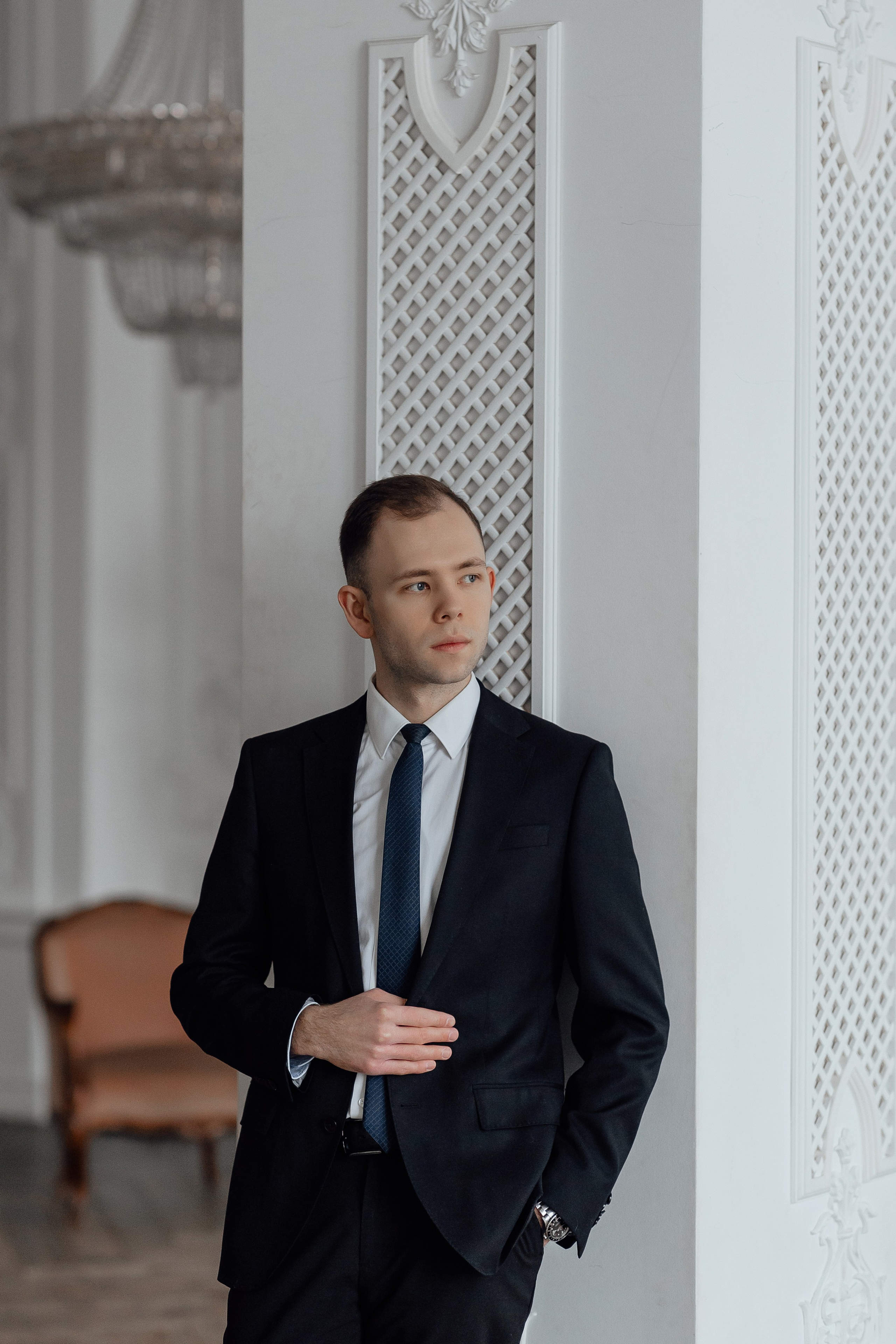 свадебная фотосессия в студии в Москве