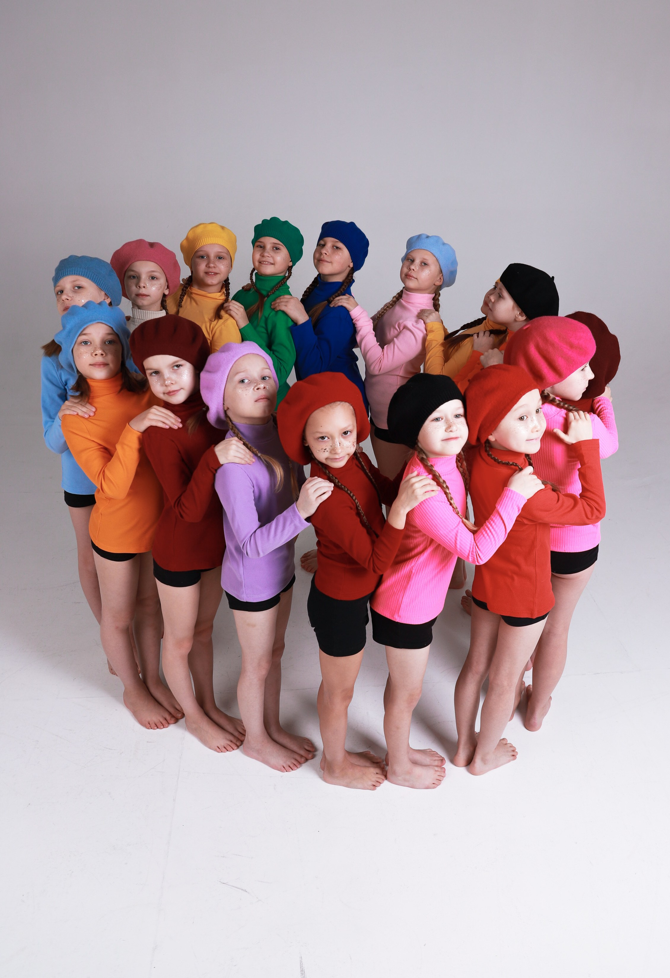 Сьемка на циклорамме. Фотограф Юлия Мальцева