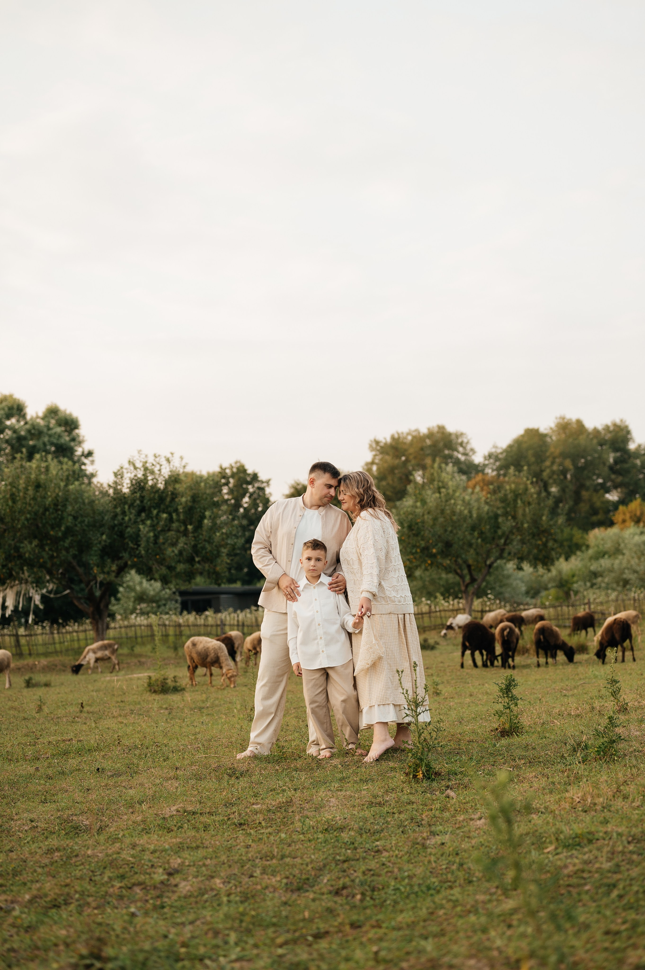 Семейная фотосессия на ферме. Свадебный и семейный фотограф в Краснодаре Алина Мельник