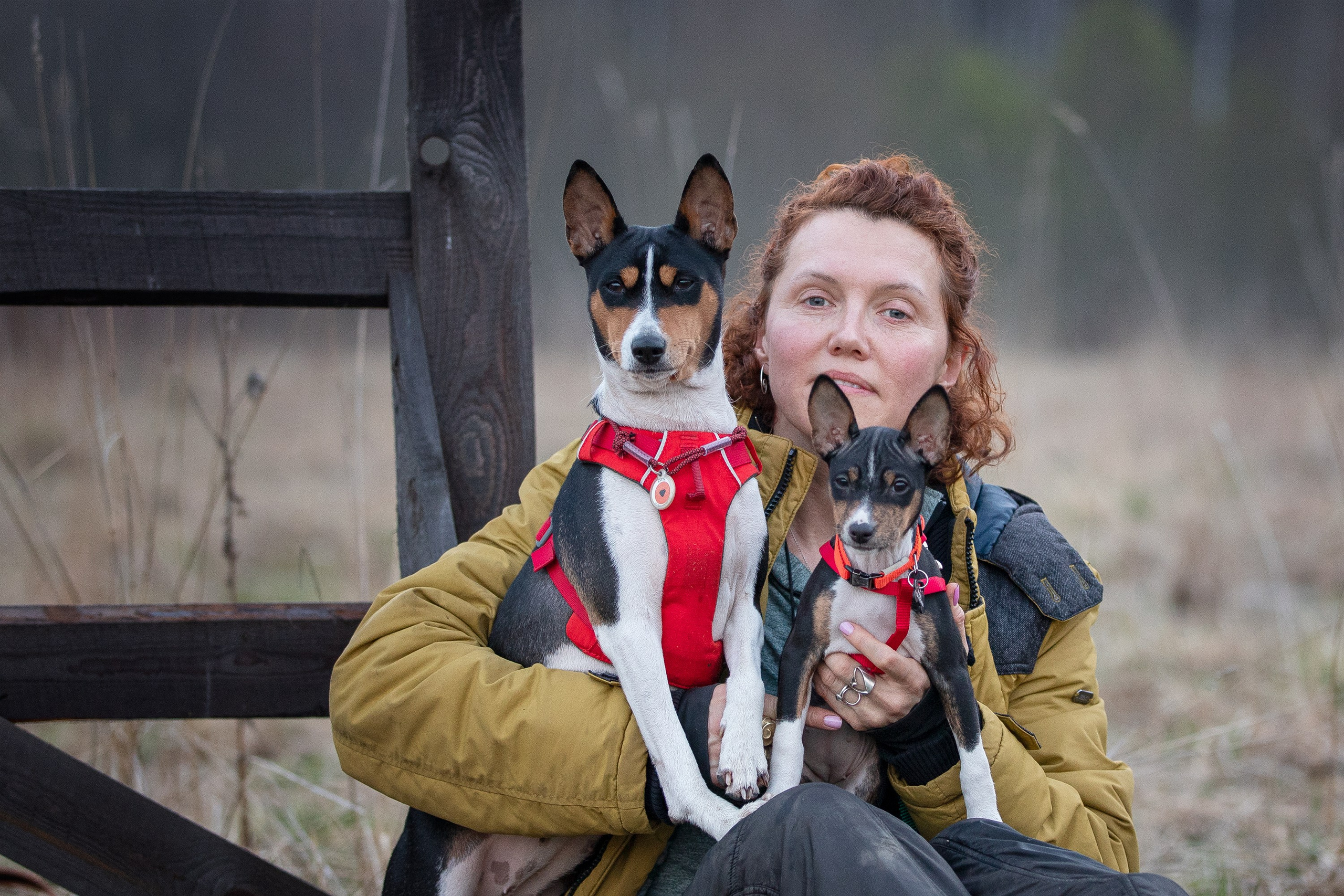 Олеся, Баста и Юна. Фотограф-анималист в Калуге Мария Шерскова