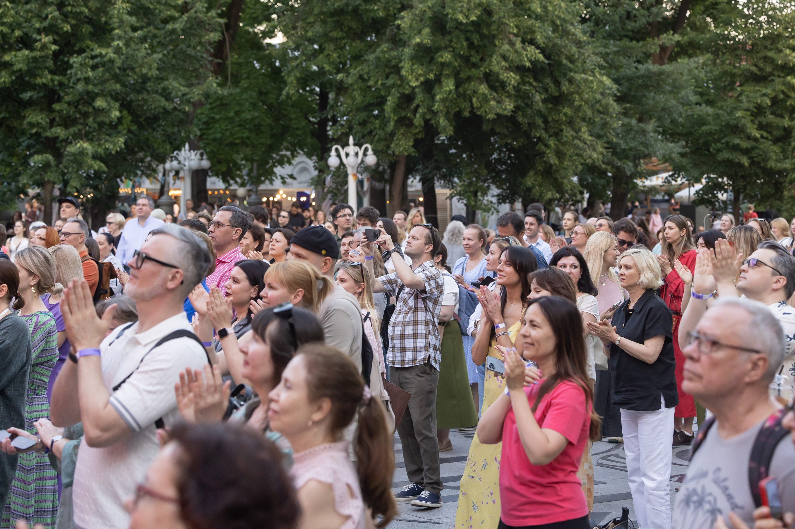Джазовый фестиваль в саду «Эрмитаж». Фотограф Владимир Охрименко