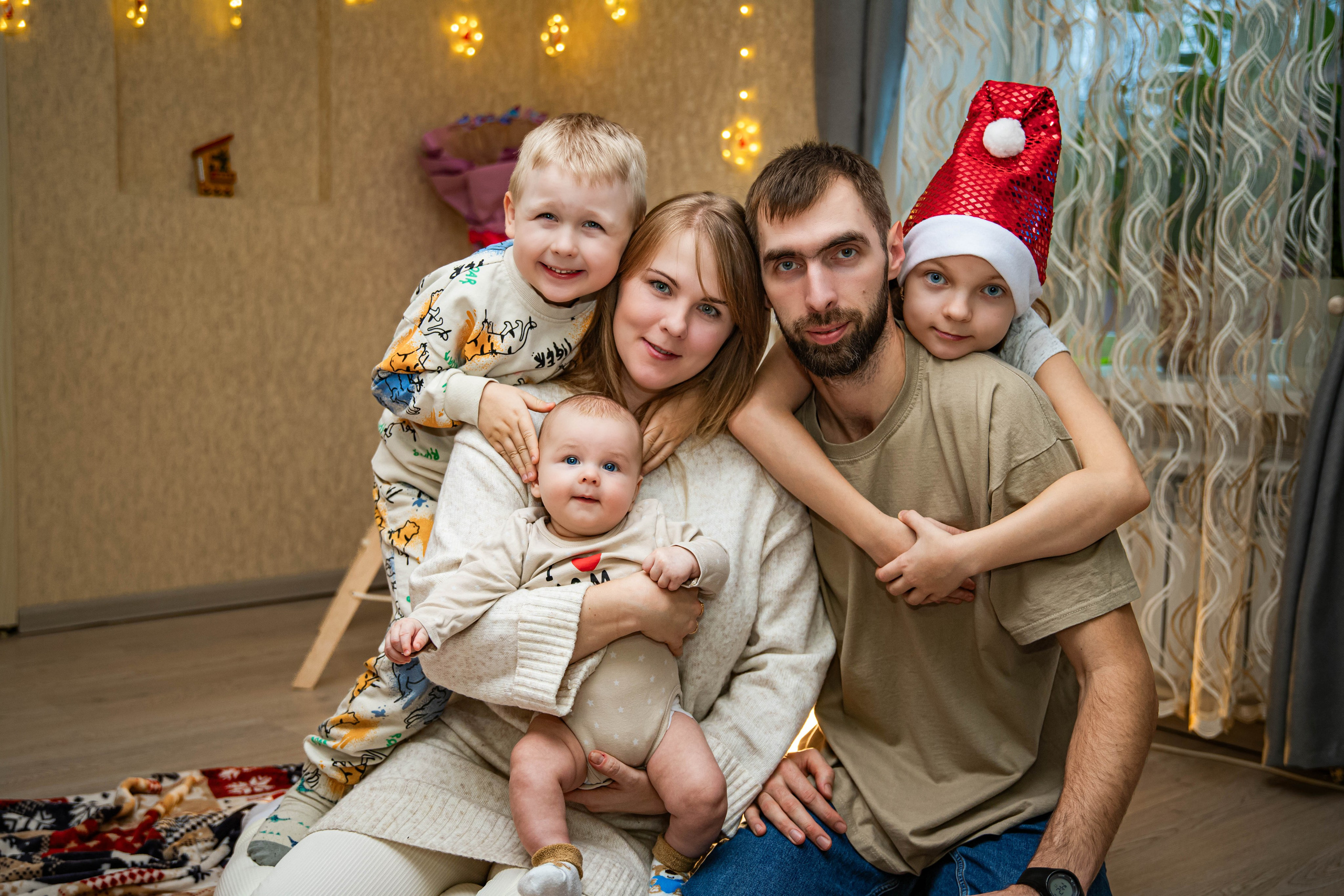 Семья. Фотограф Дарья Маташкова