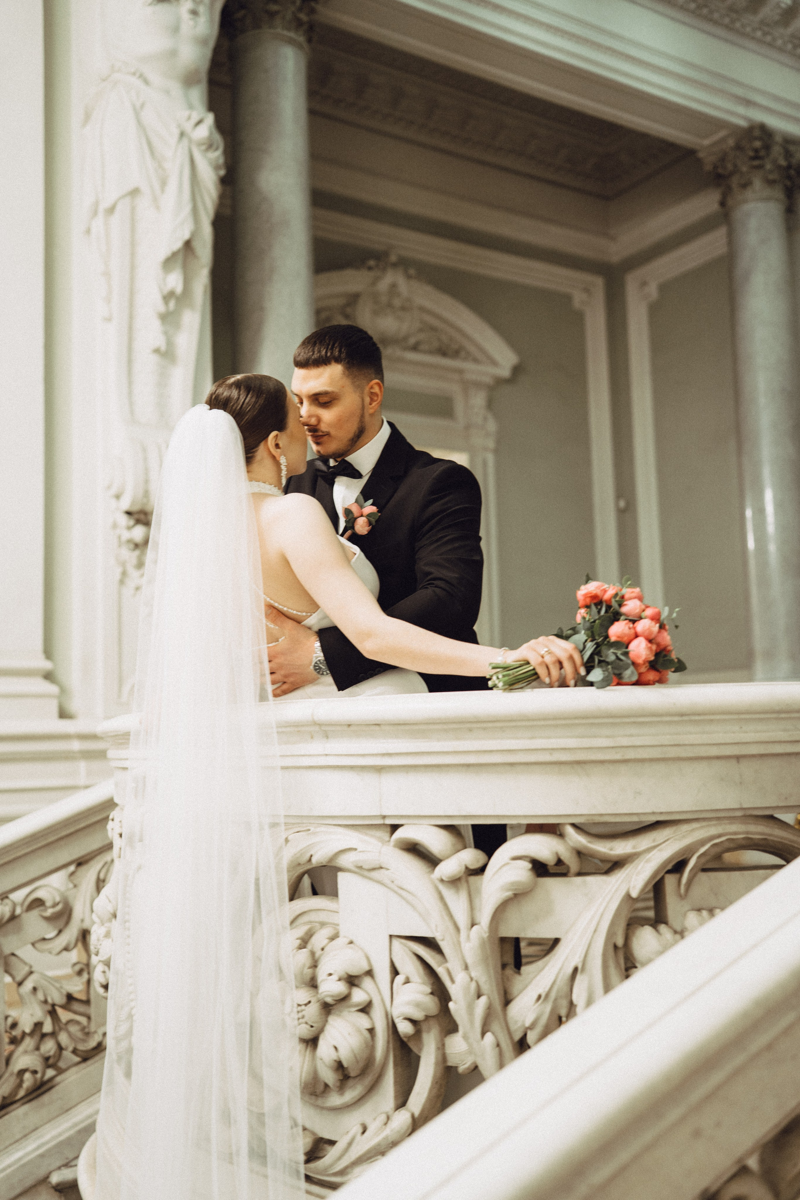 СВАДЕБНАЯ СЬЕМКА В ПЕВОМ ДВОРЦЕ БРАКОСОЧЕТАНИЯ. Профессиональный фотограф, Санкт-Петербург — Виктория Богомолова