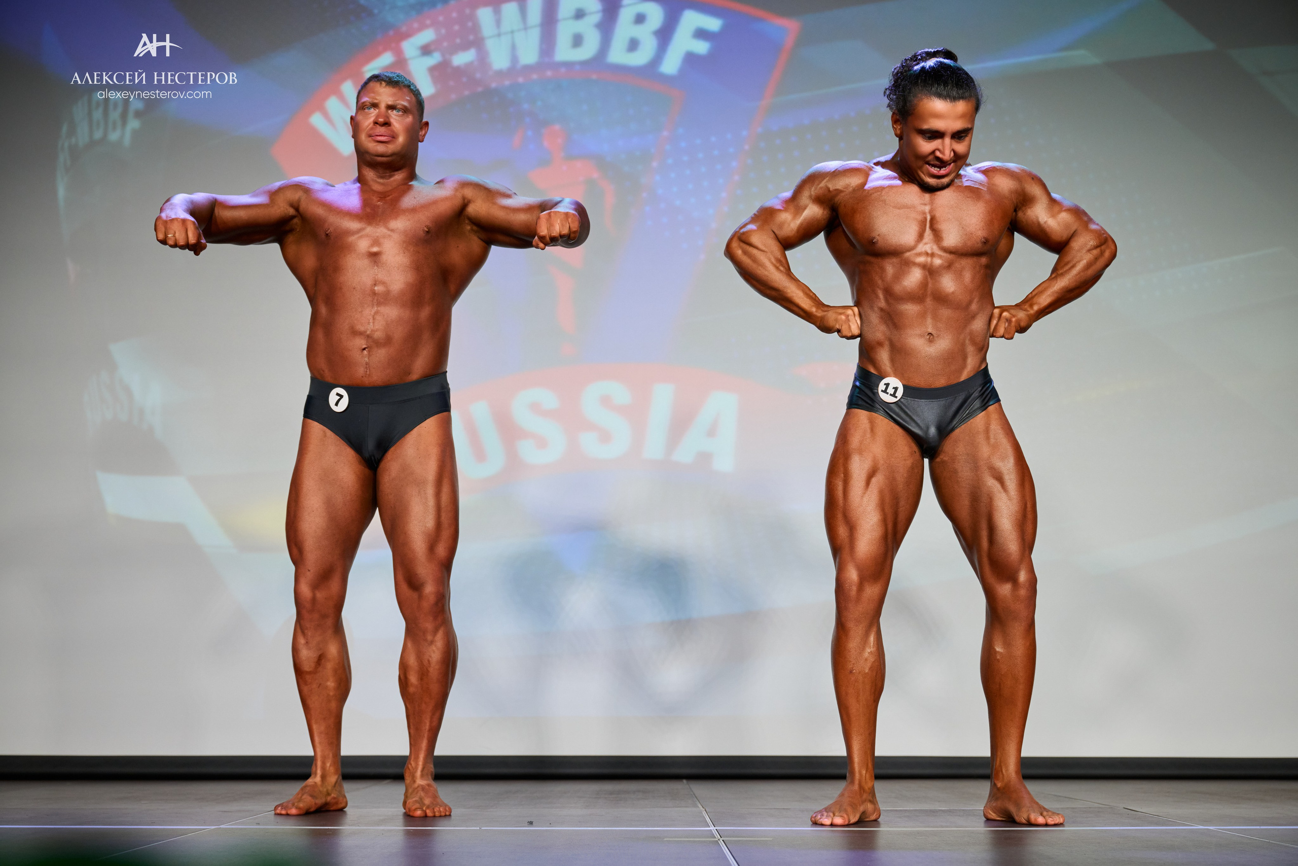Фото с турнира «Прометей 2, WFF-WBBF Russia» 26 октября 2025. Спортивный фитнес фотограф Алексей Нестеров
