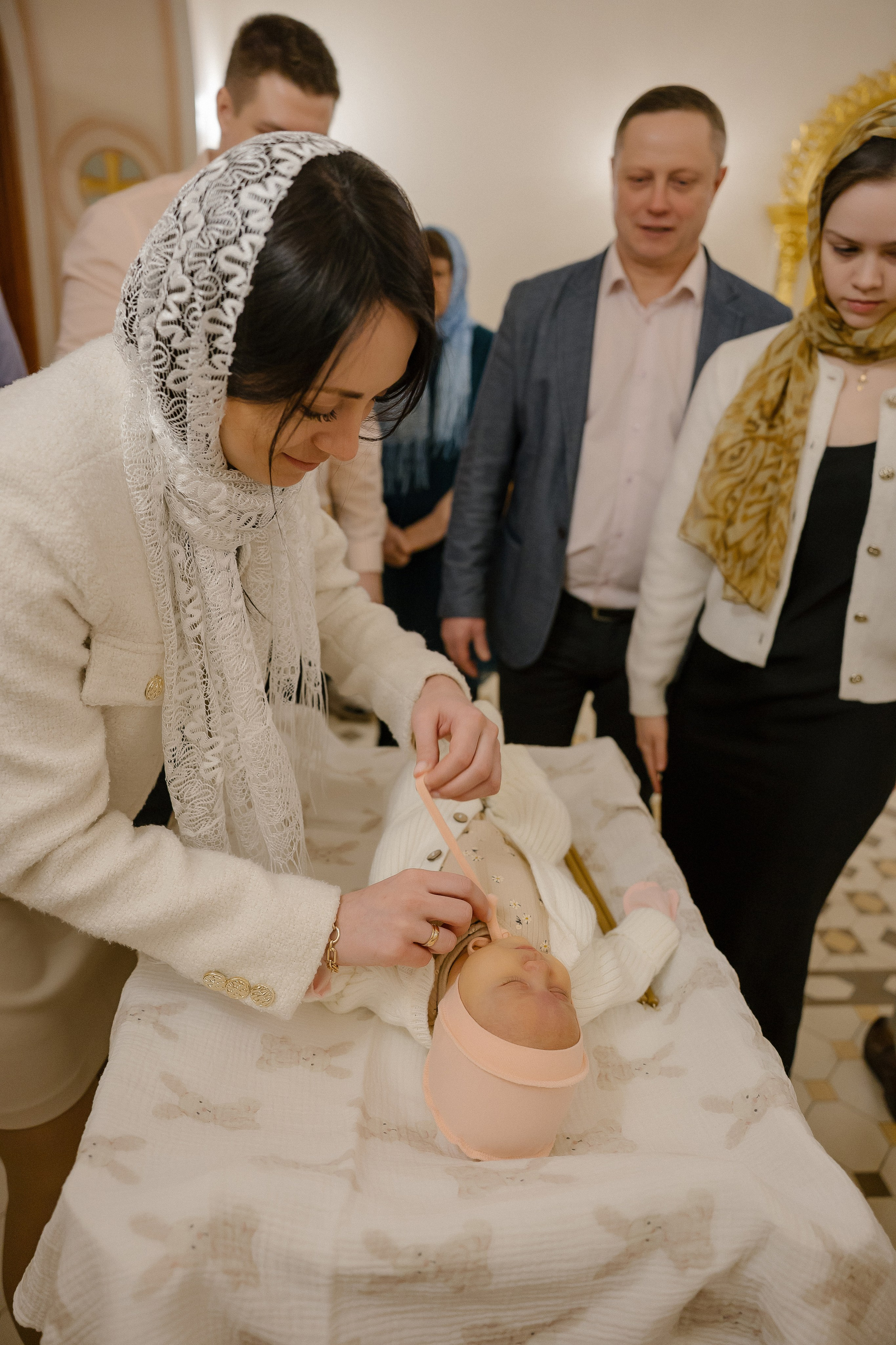 Крестины Анны. Фотограф Олеся Жомер